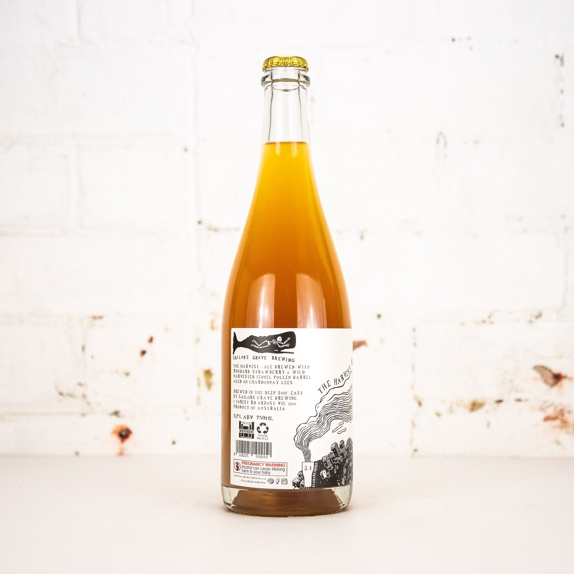 Sailors Grave - The Harvest BA Fruited Sour 750ml