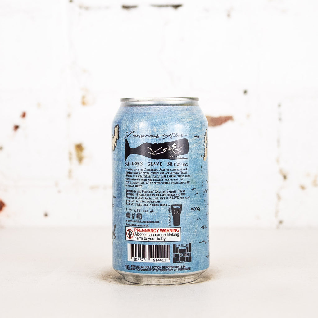Sailors Grave x Dangerous Ales - 'Trade Winds' Grapefruit Ponzu Gose