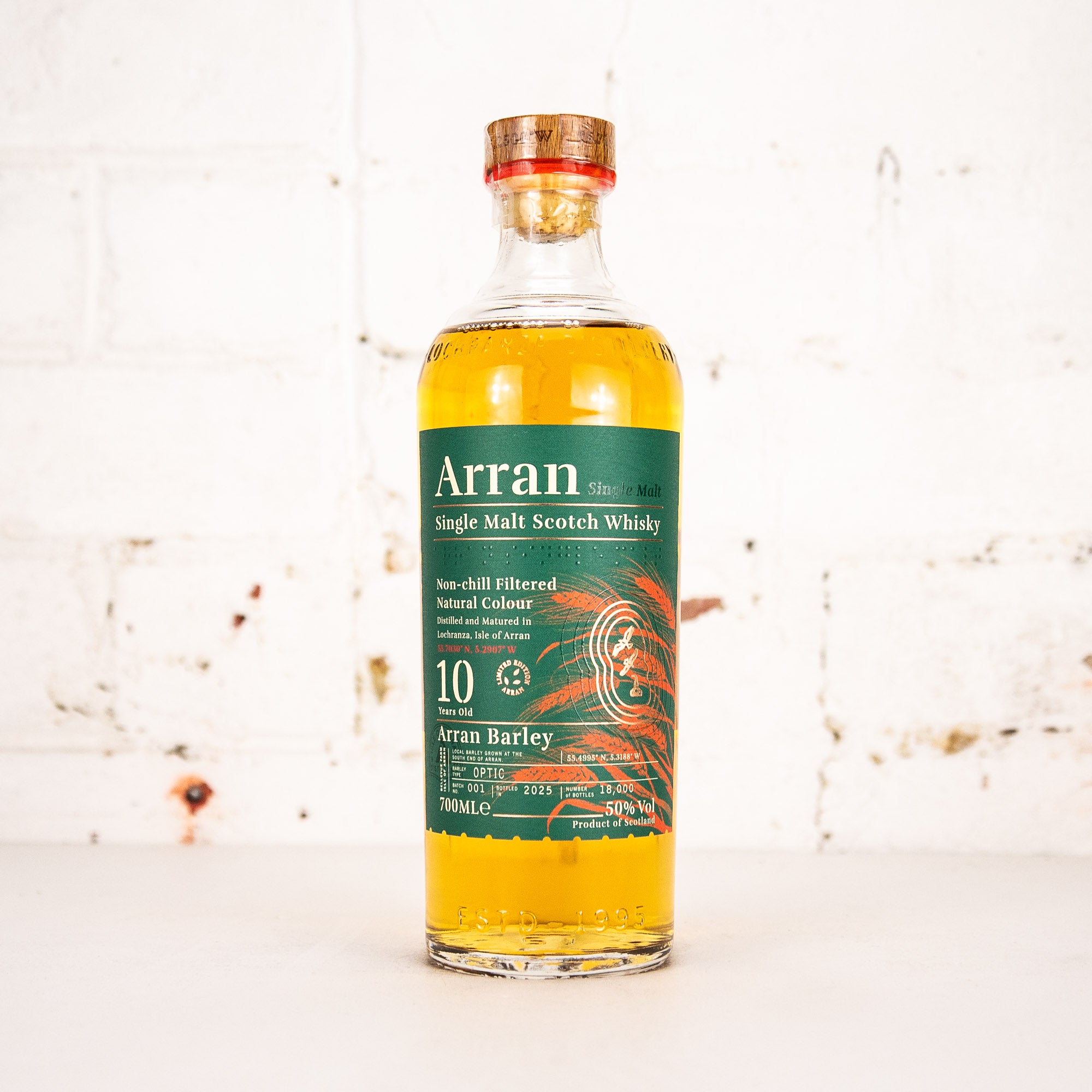Arran - Arran Barley 10YO Batch 001 700ml