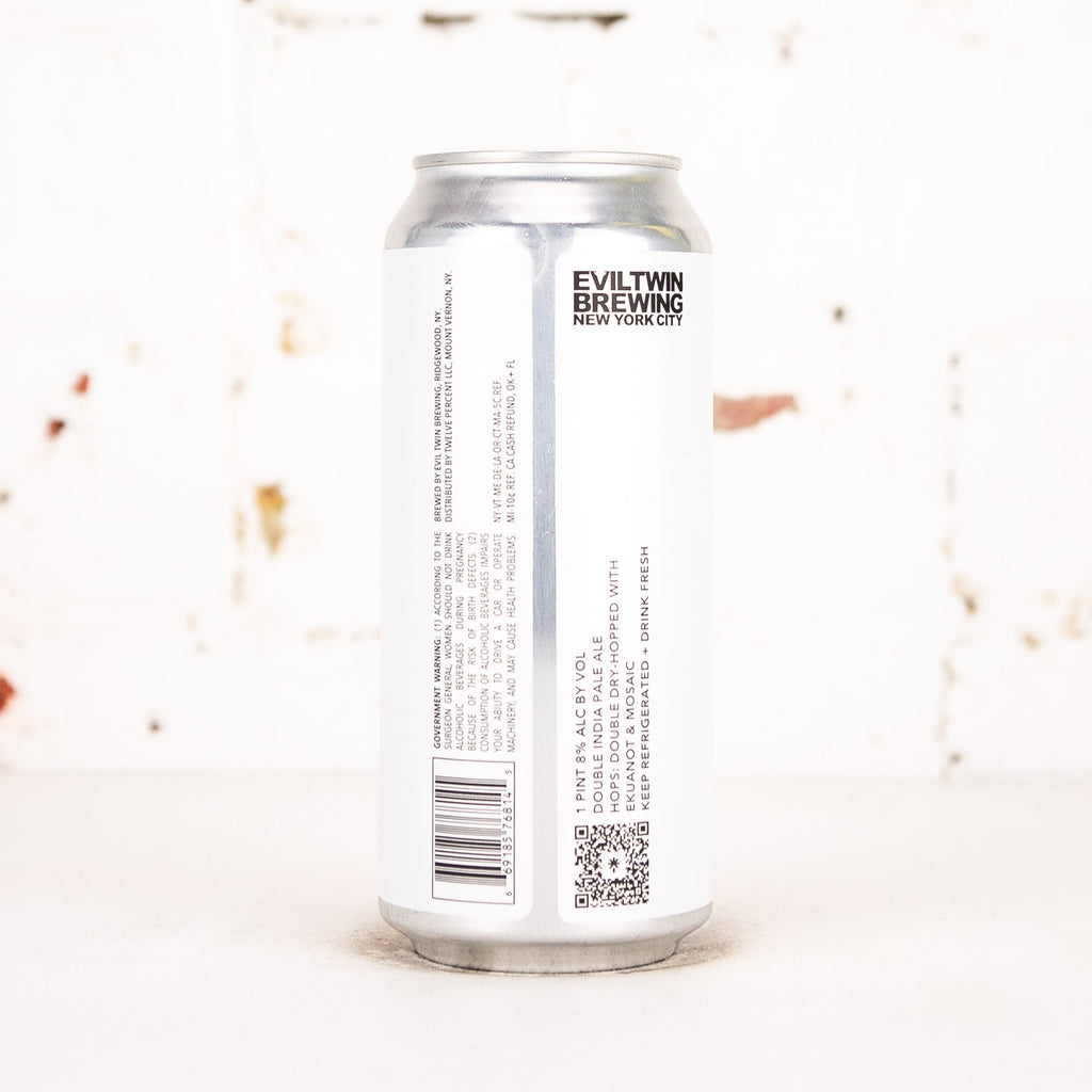 Evil Twin - Isn't Brooklyn A Little Sketchy? Why Would You Live There? Double IPA