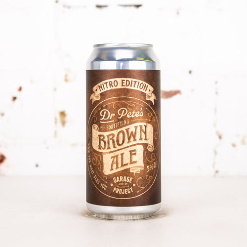Garage Project - Dr Pete's Fortifying Brown Ale (Nitro Edition)
