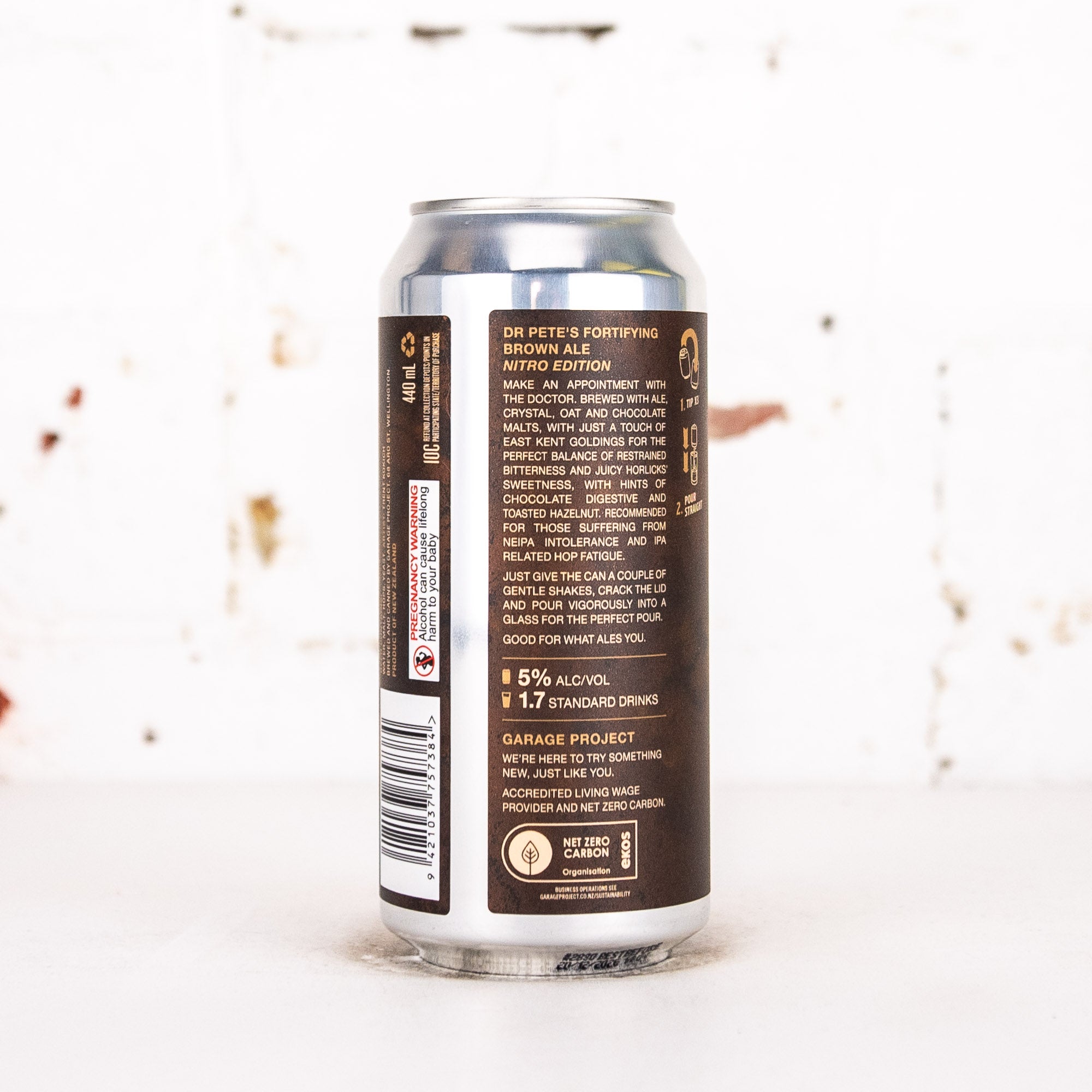 Garage Project - Dr Pete's Fortifying Brown Ale (Nitro Edition)