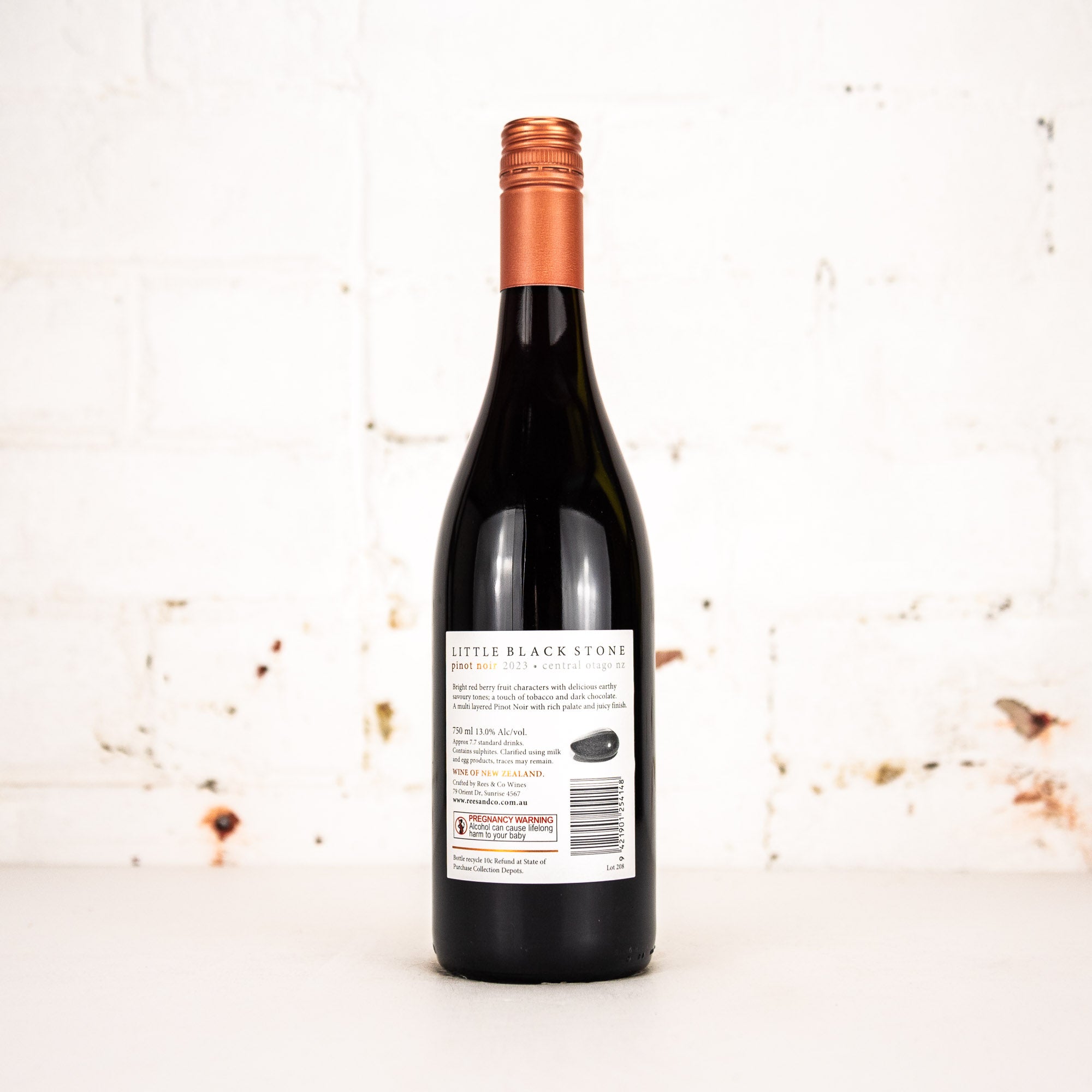 Little Black Stone - Pinot Noir 750ml