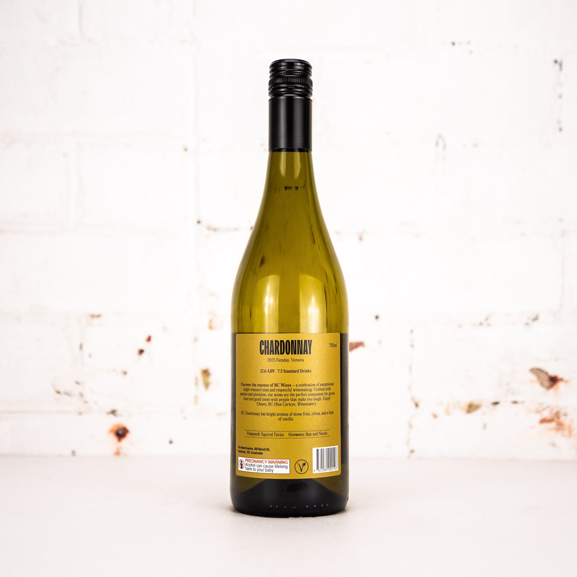 BC Wines - Chardonnay 750ml