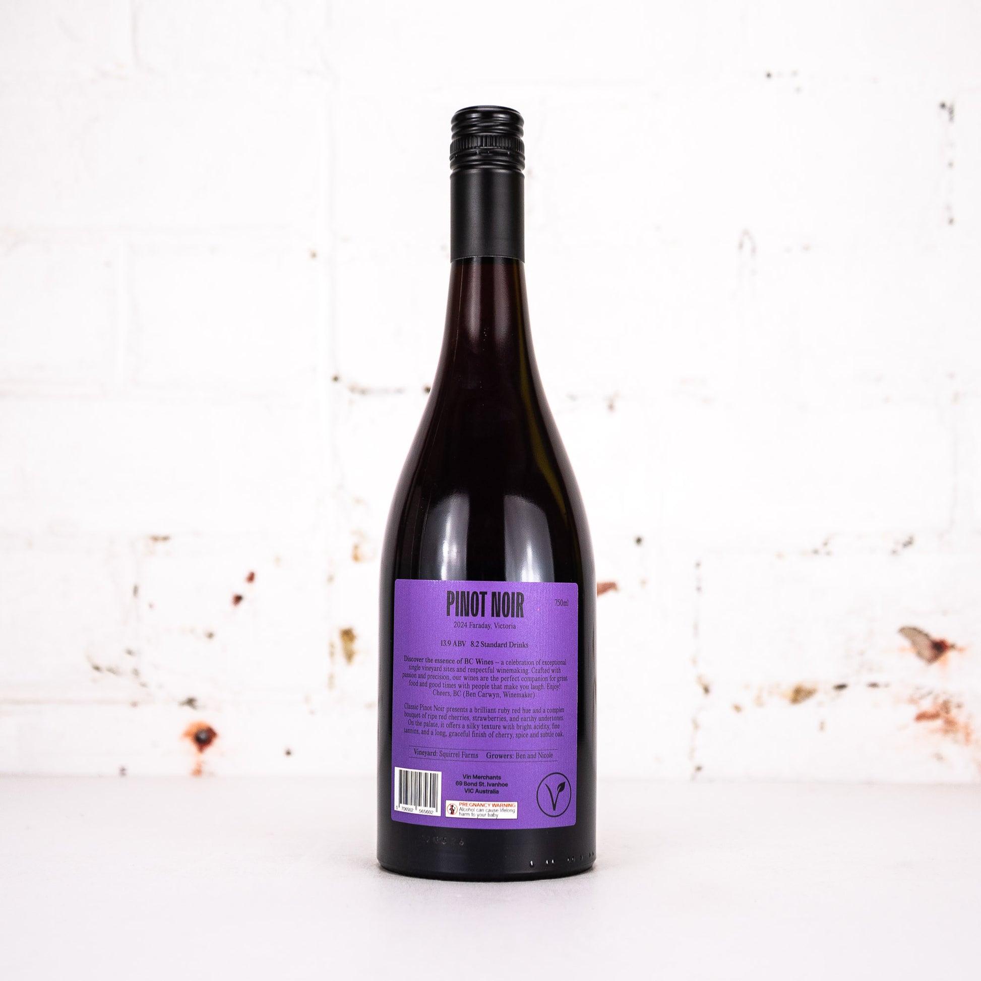 BC Wines - Pinot Noir 750ml