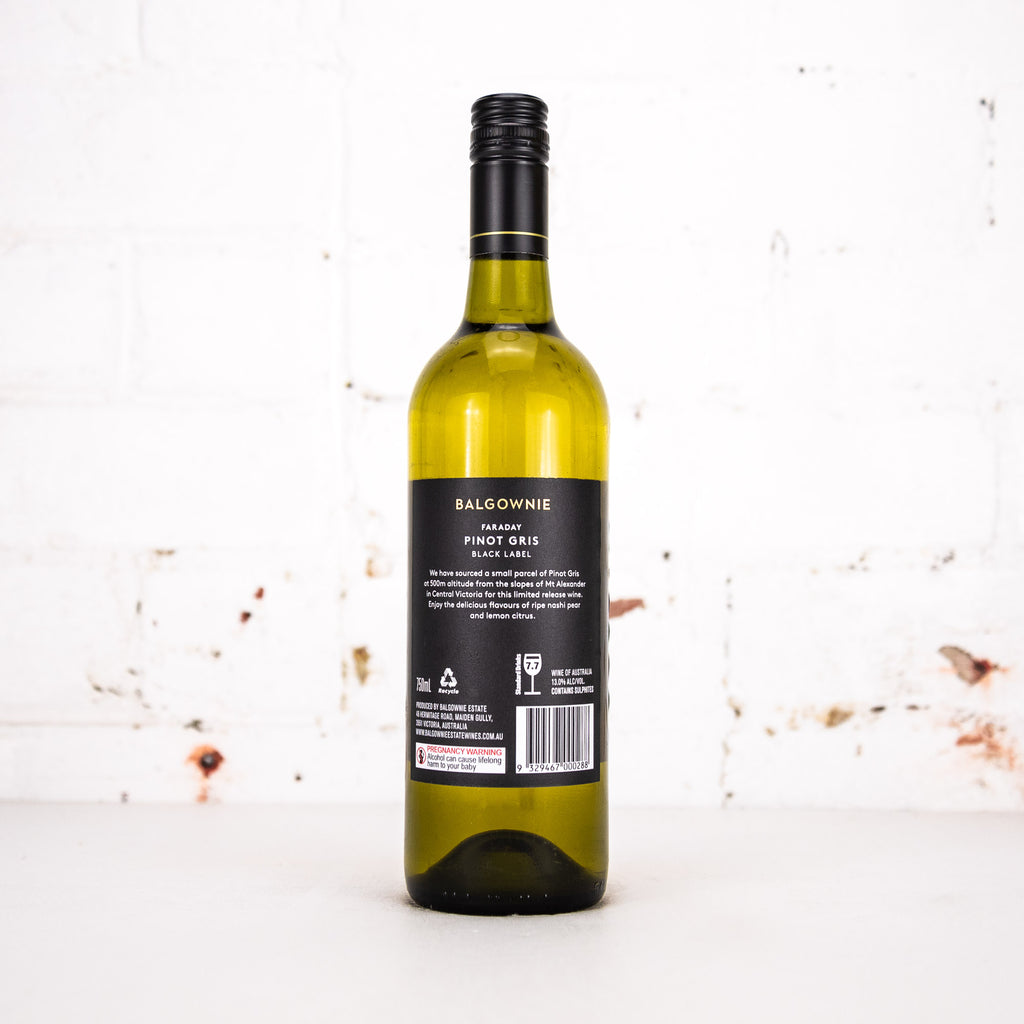 Balgownie - Black Label Pinot Gris 750ml