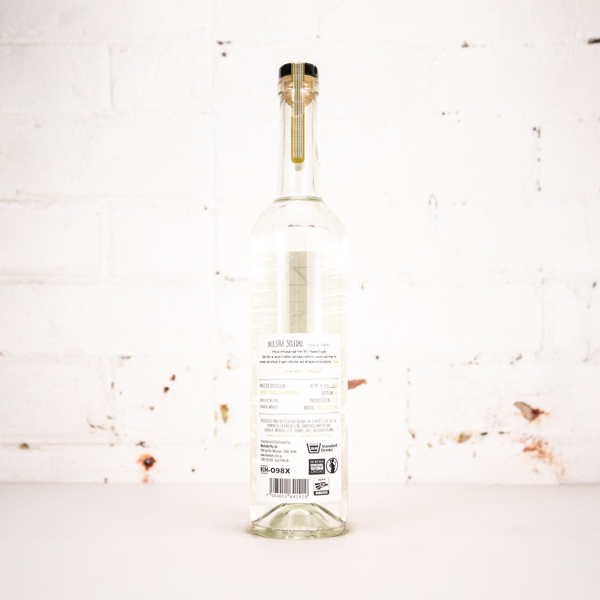 Nuestra Soledad - San Luis Del Rio Mezcal 750ml