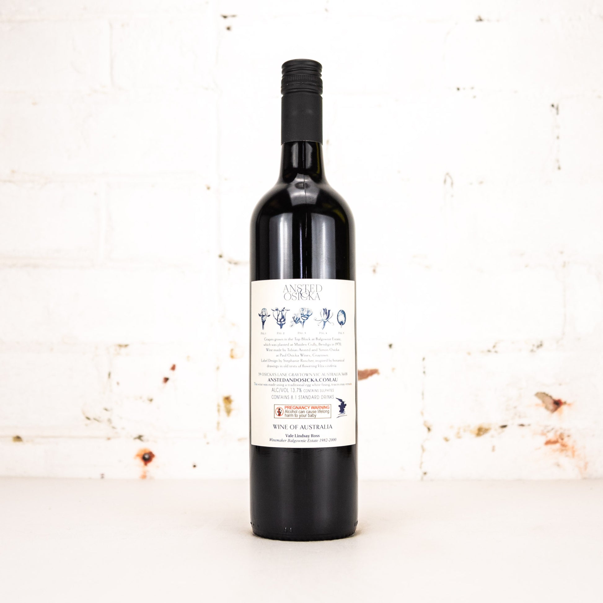 Ansted & Osicka - Cabernet Sauvignon 2025 750ml
