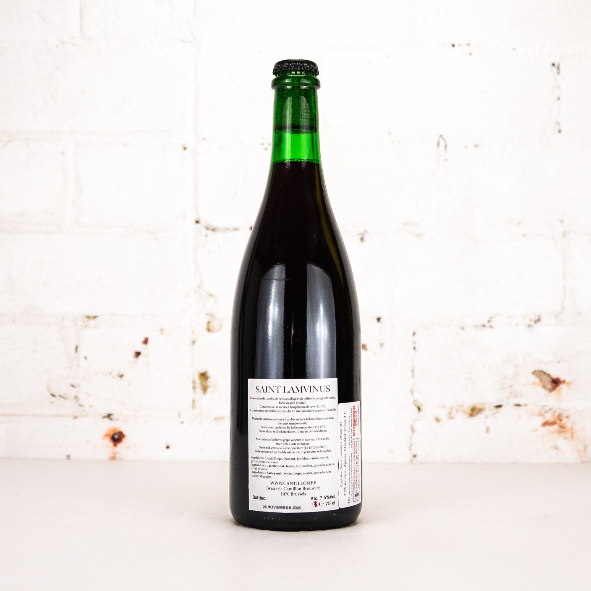 Cantillon - Saint Lamvinus 2025 750ml