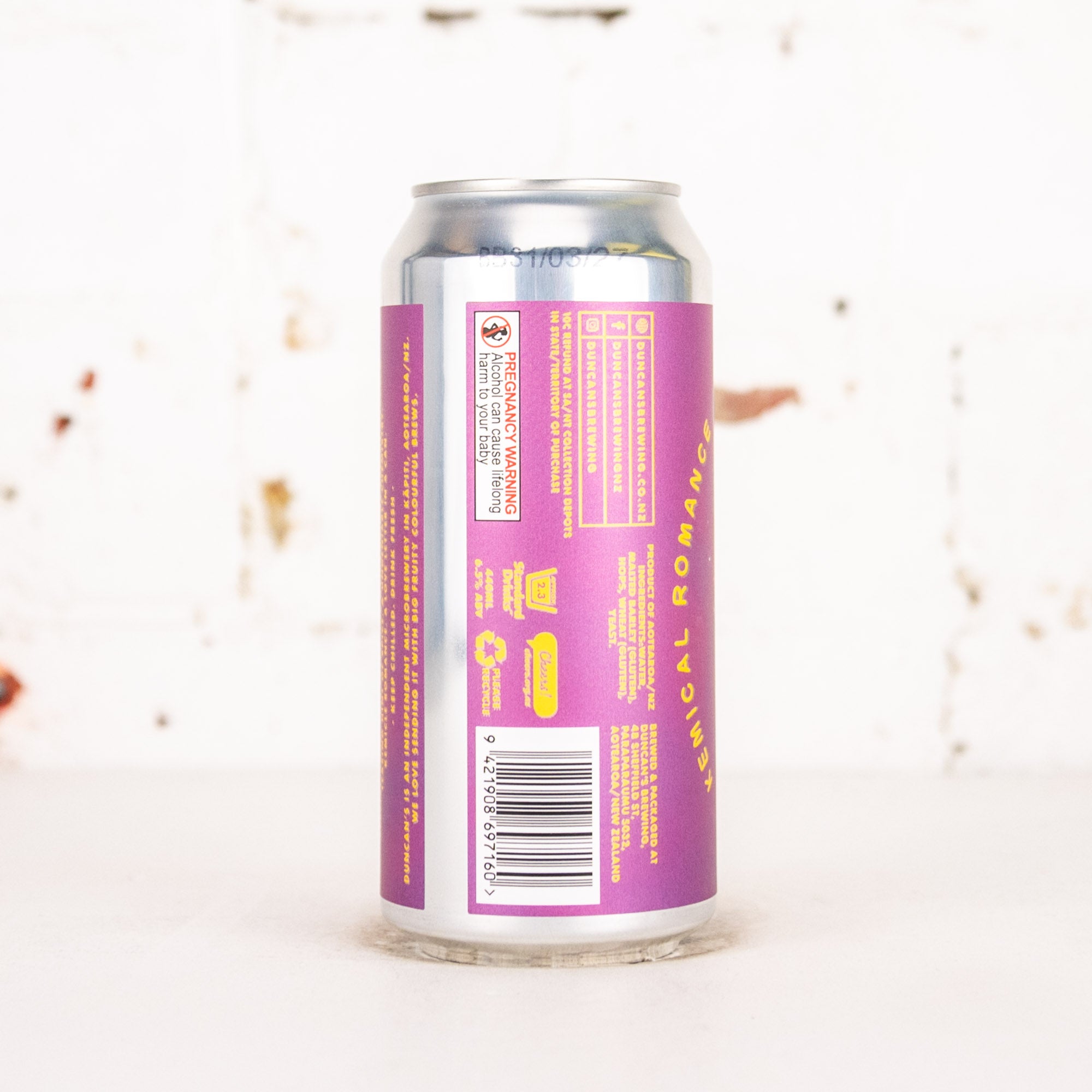 Duncan's - Kemical Romance Fresh Hop NZIPA