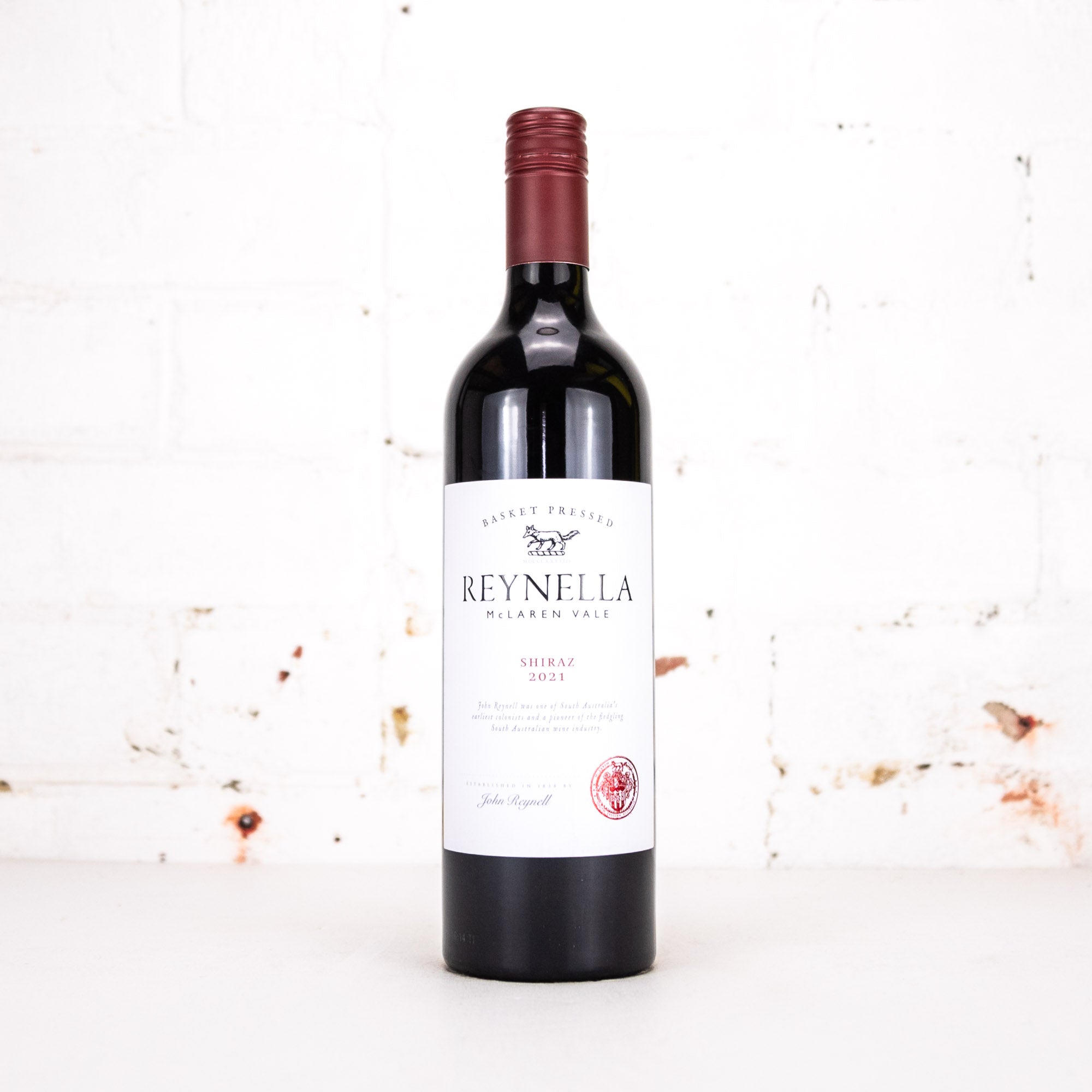 Reynella - Basket Pressed Shiraz 2021 750ml