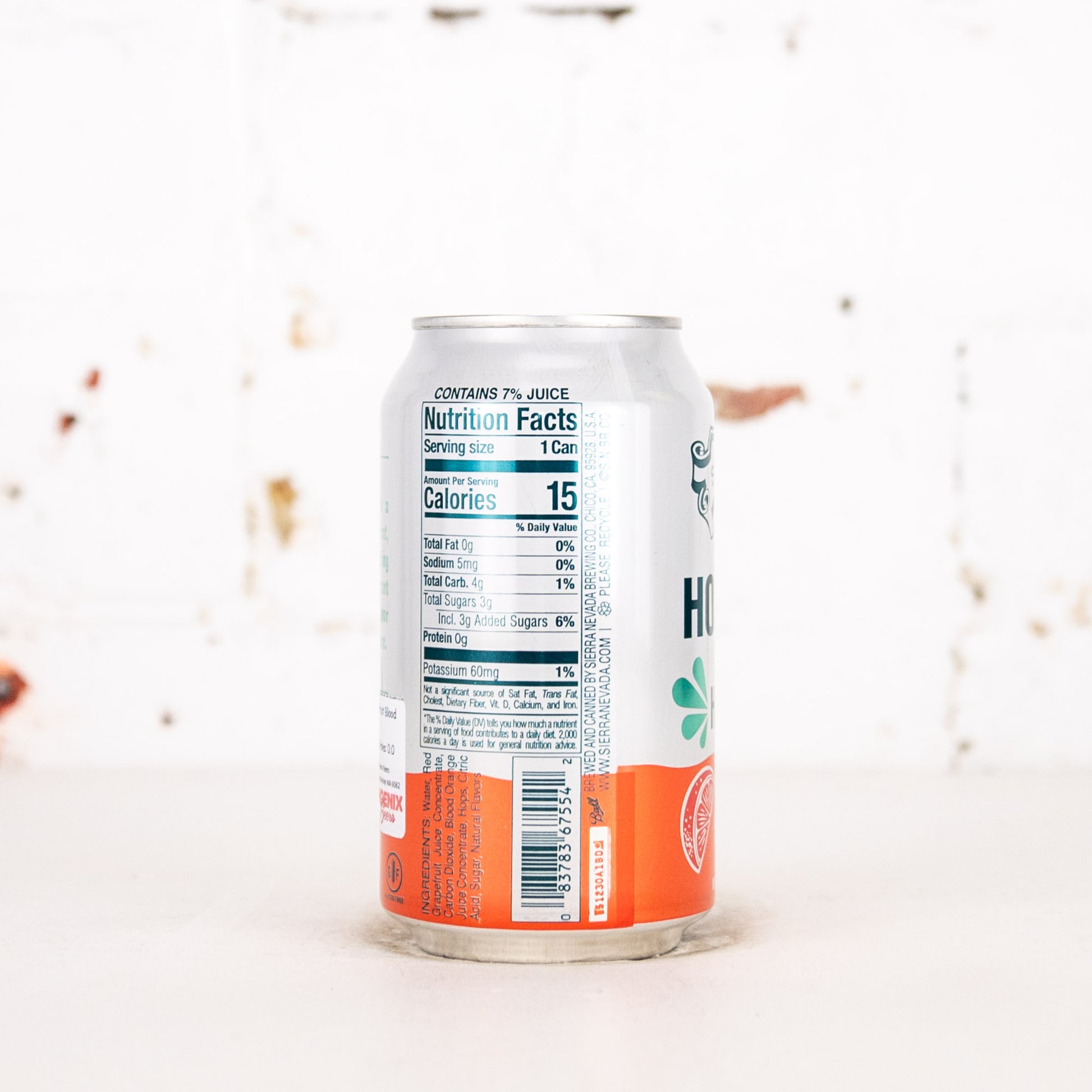 Sierra Nevada - Hop Splash: Grapefruit & Blood Orange Sparkling Hop Water