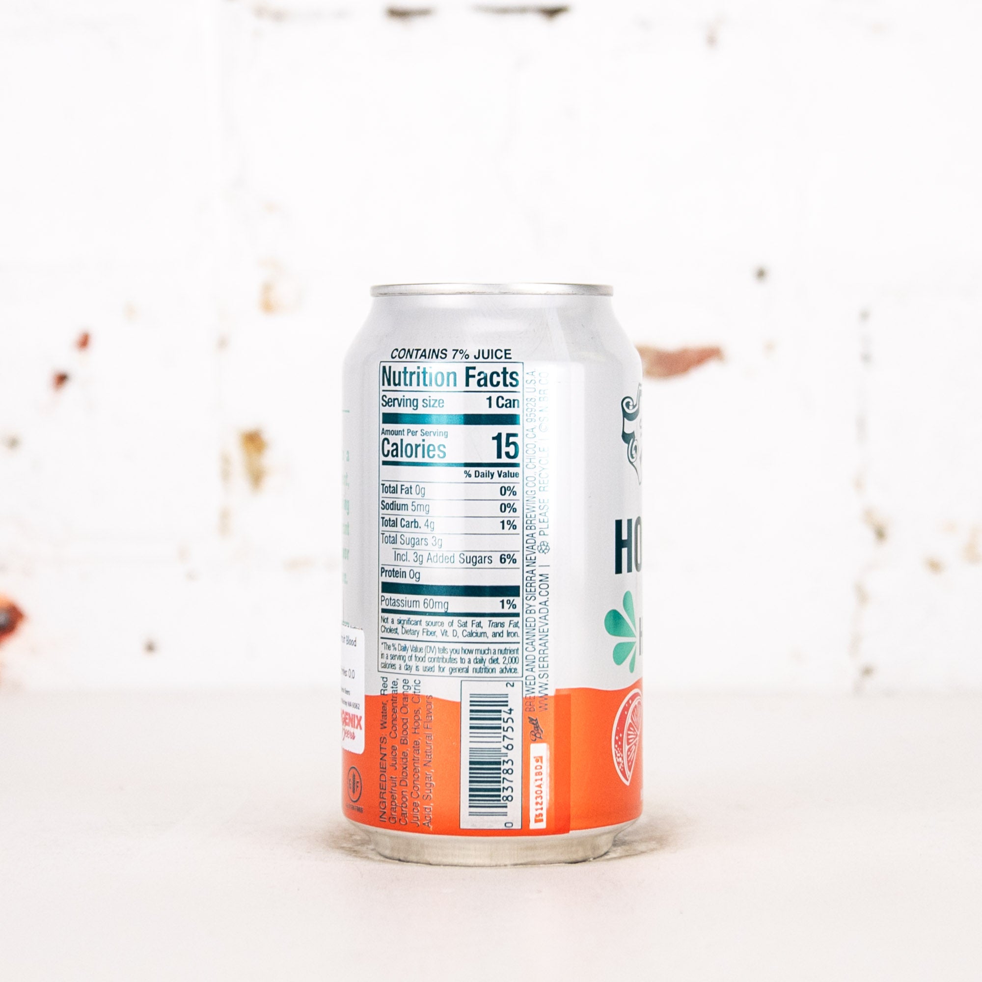 Sierra Nevada - Hop Splash: Grapefruit & Blood Orange Sparkling Hop Water