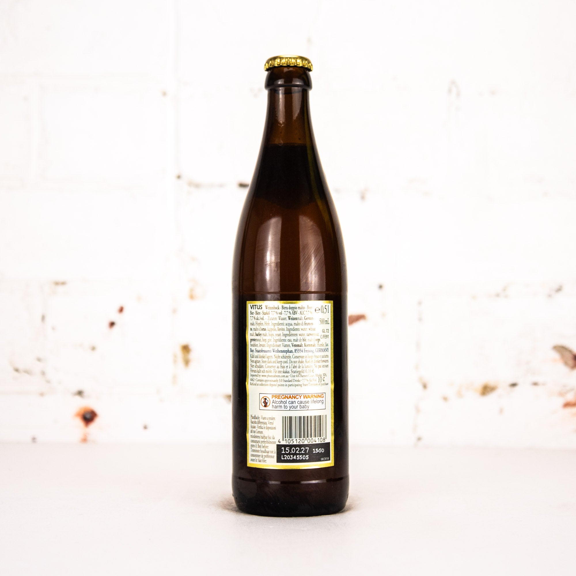 Weihenstephan - Vitus Weizenbock 500ml