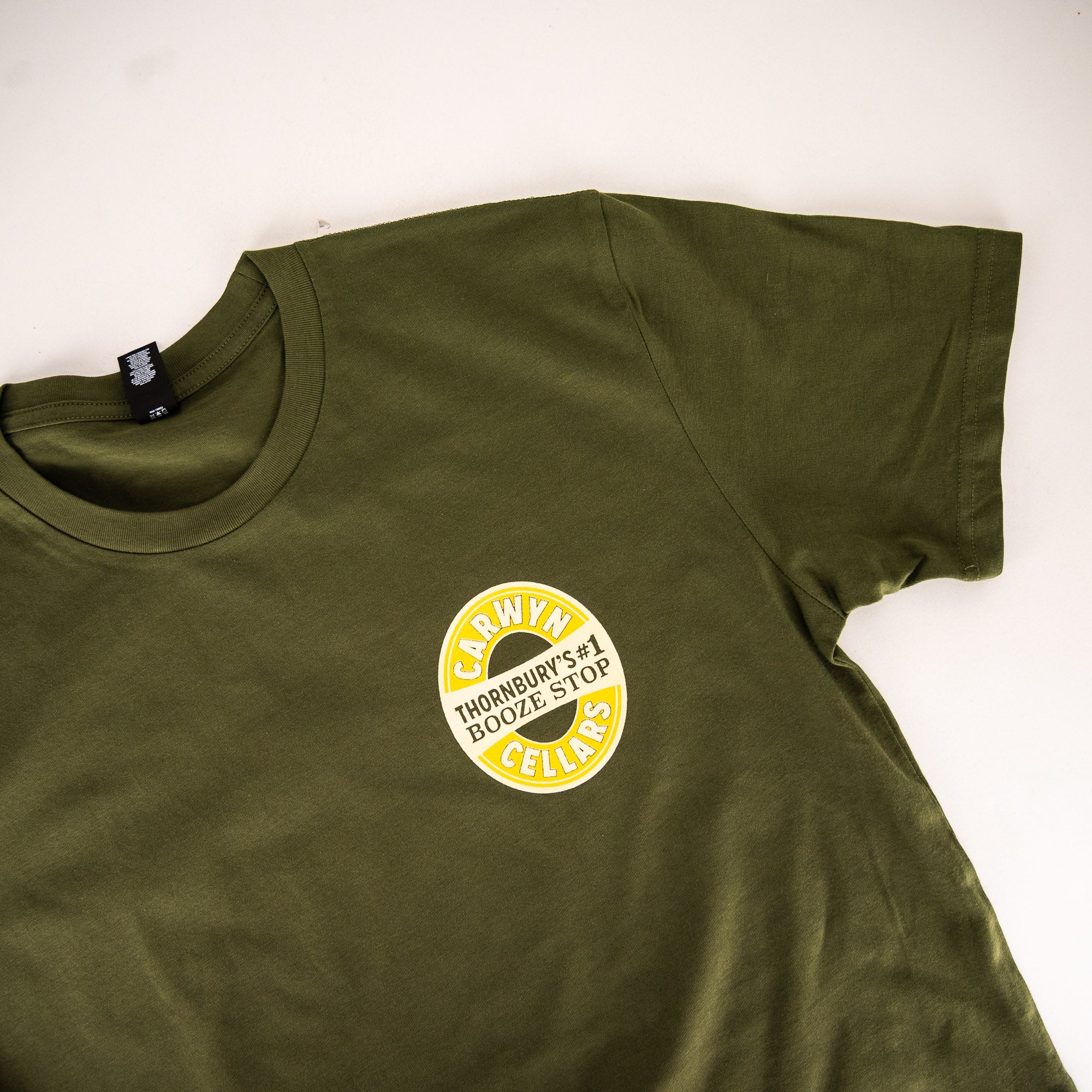 Carwyn Cellars - 86 Tram Shirt (Army)