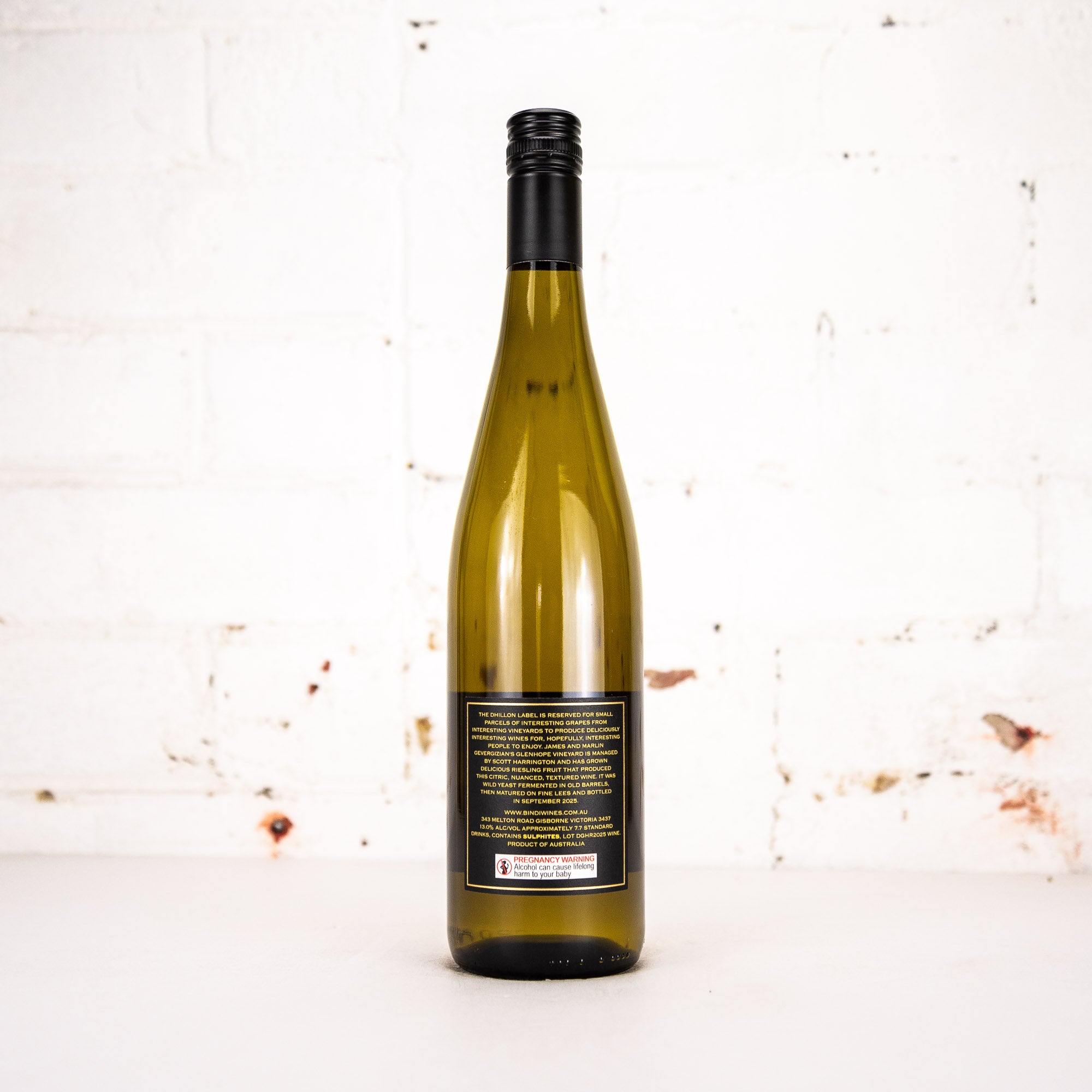 Dhillon - Glenhope Riesling 2025 750ml