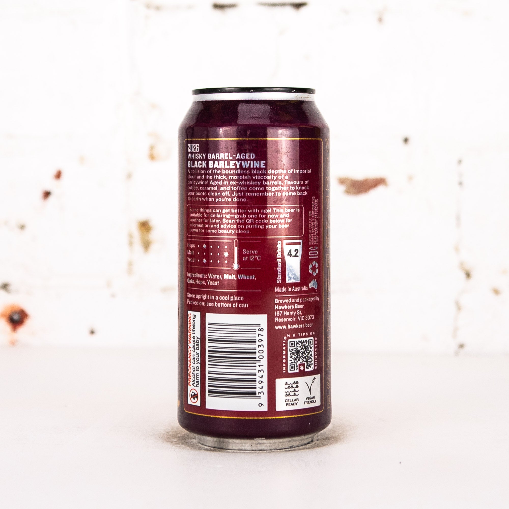 Hawkers - Whisky Barrel Aged Black Barleywine 2026