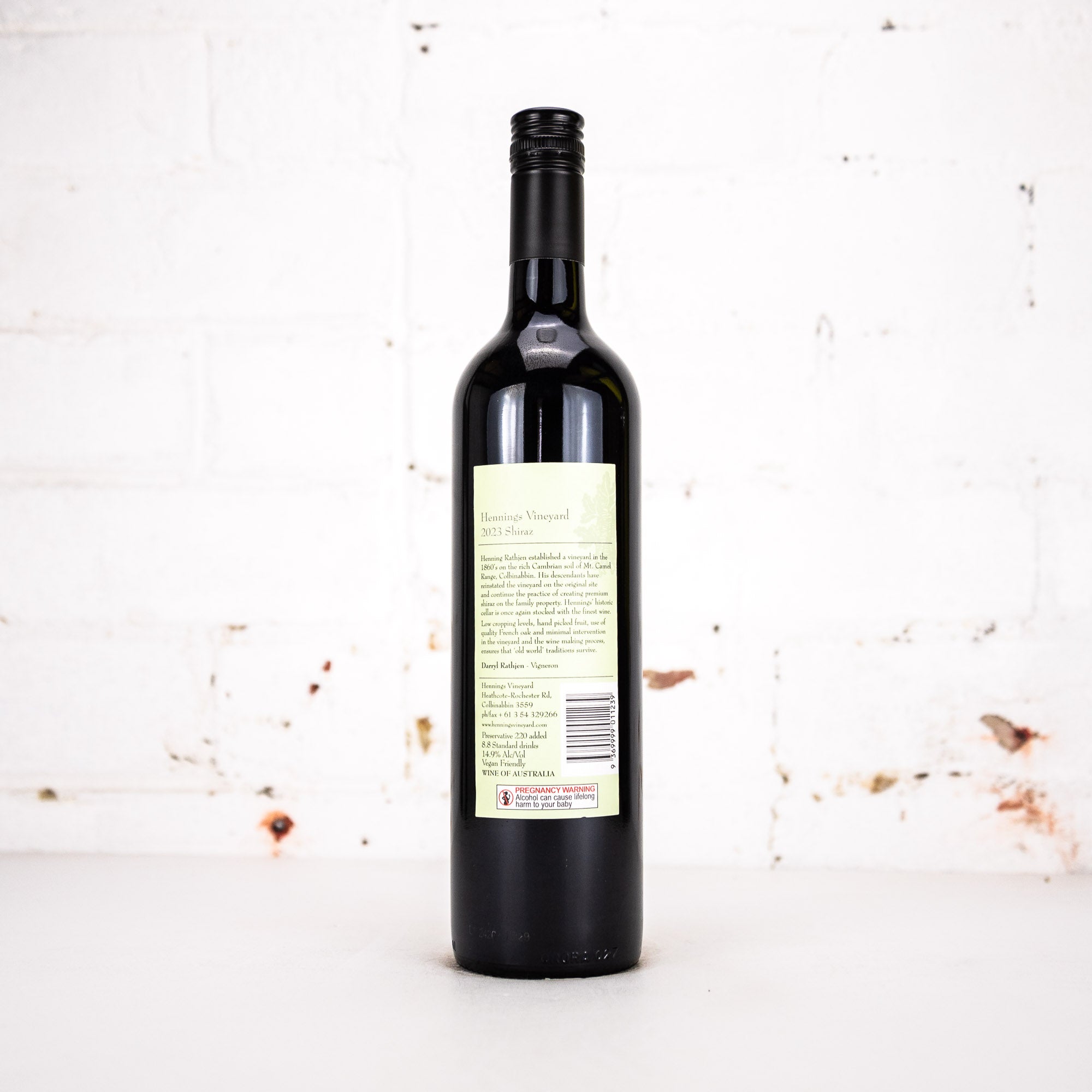 Hennings - Shiraz 2023 750ml
