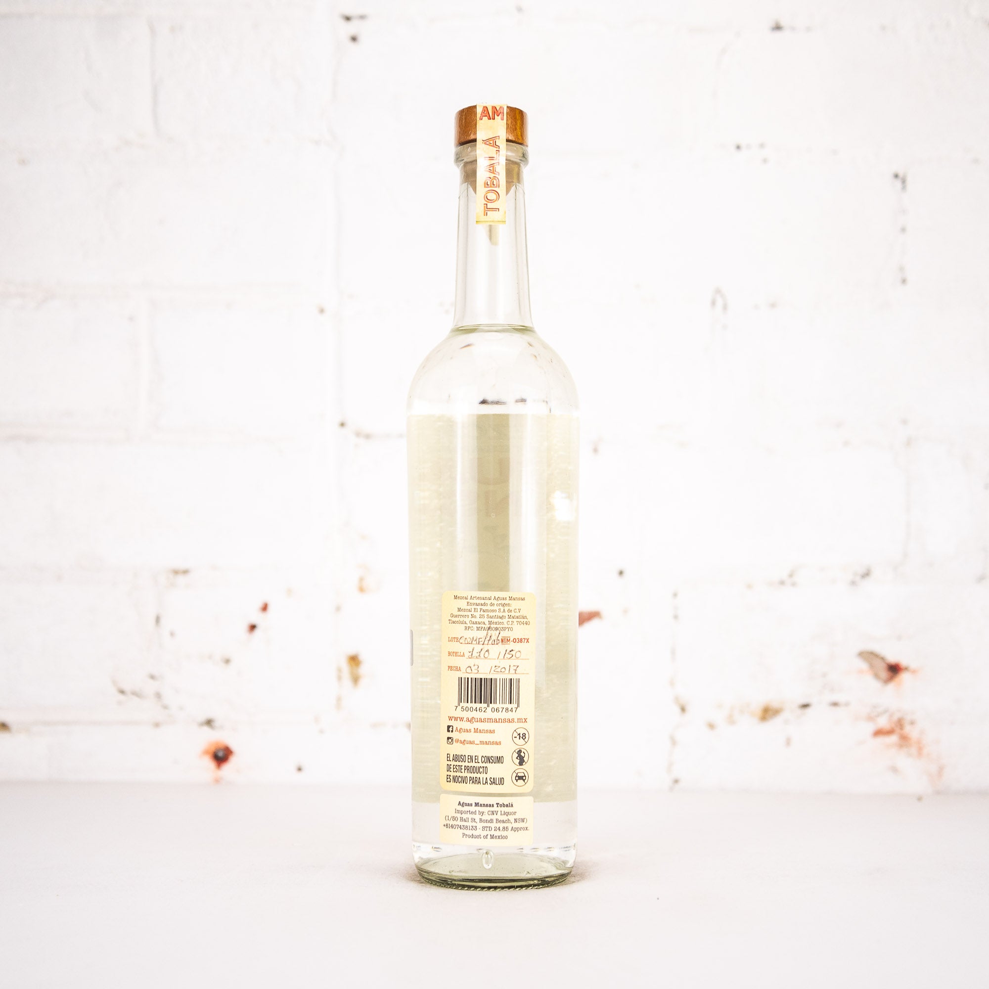 Aguas Mansas - Tobala Mezcal 750ml