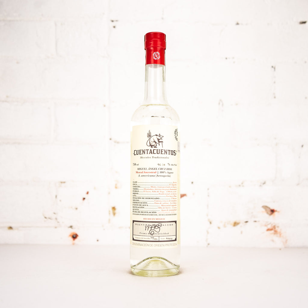 Cuentacuentos - Miguel Angel Cruz Rios Mezcal Ancestral 750ml