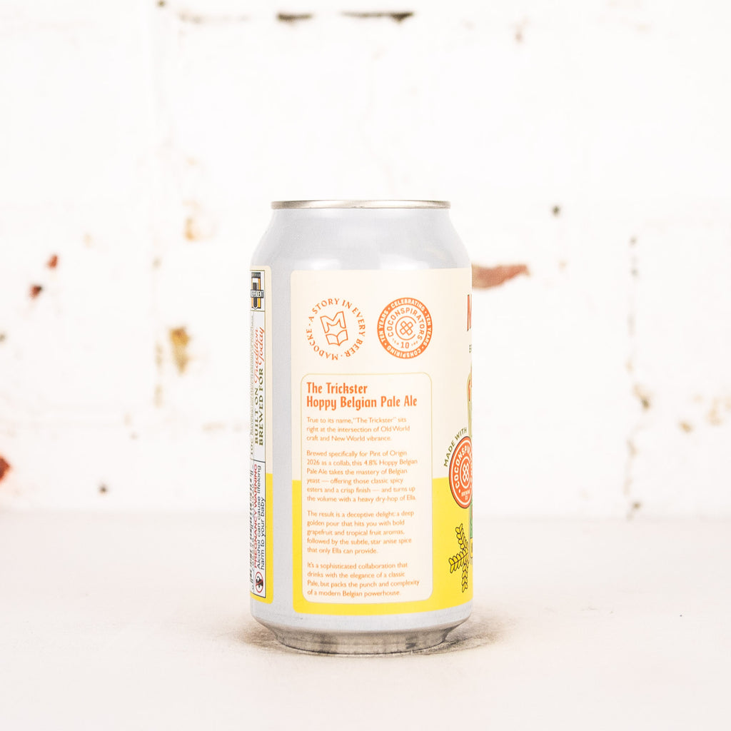 Madocke x CoConspirators - 'The Trickster' Hoppy Belgian Pale Ale