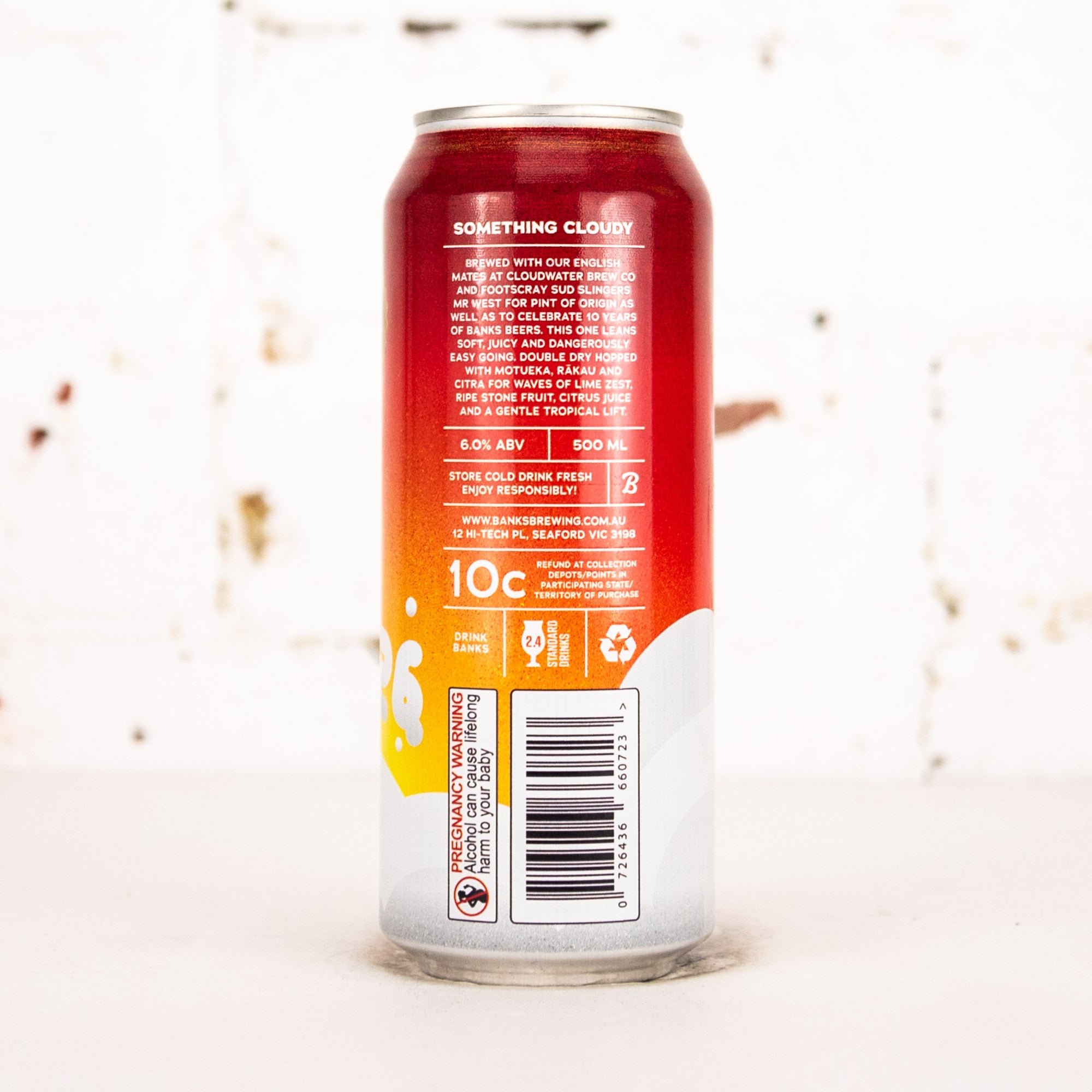 Banks x Cloudwater x Mr West - 'Something Cloudy' DDH IPA