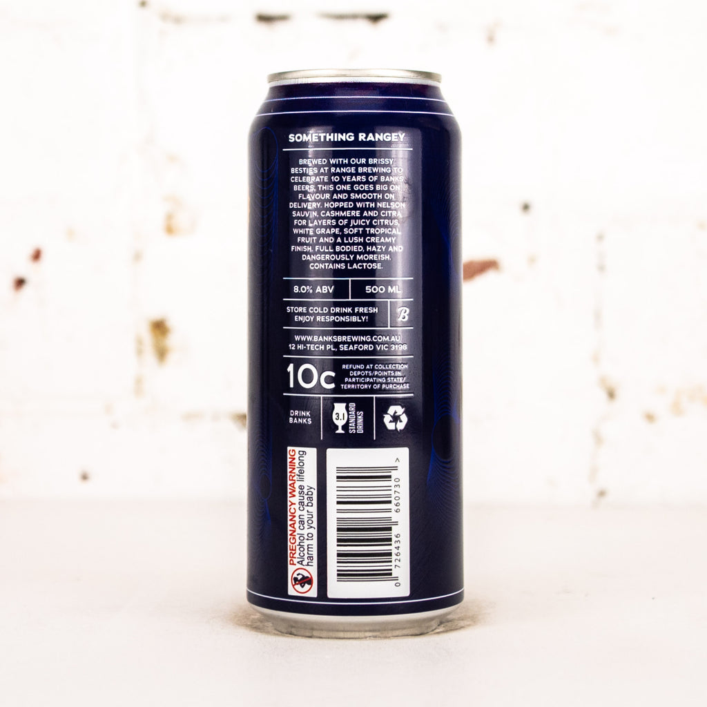 Banks x Range - 'Something Rangey' Oat Cream DIPA