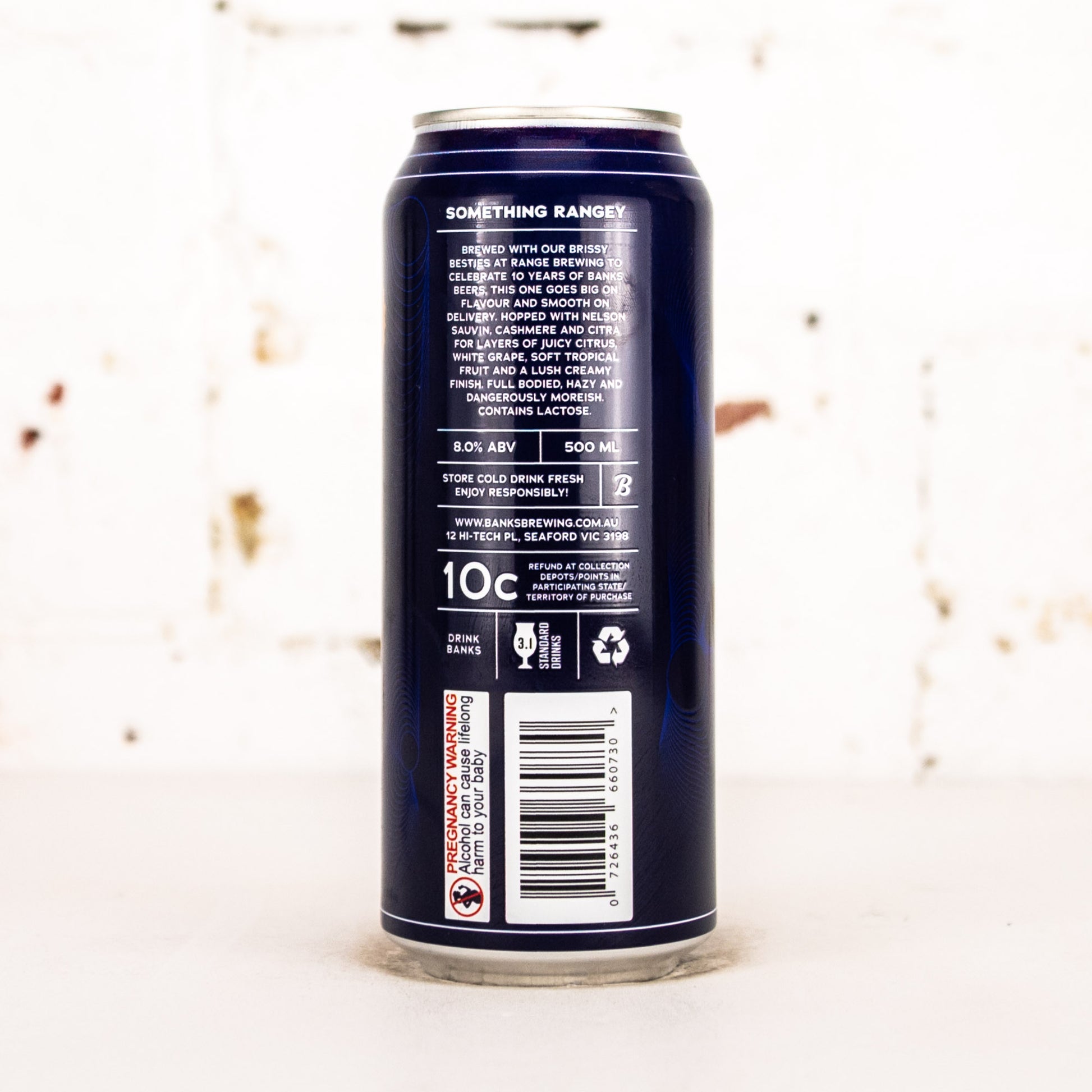 Banks x Range - 'Something Rangey' Oat Cream DIPA