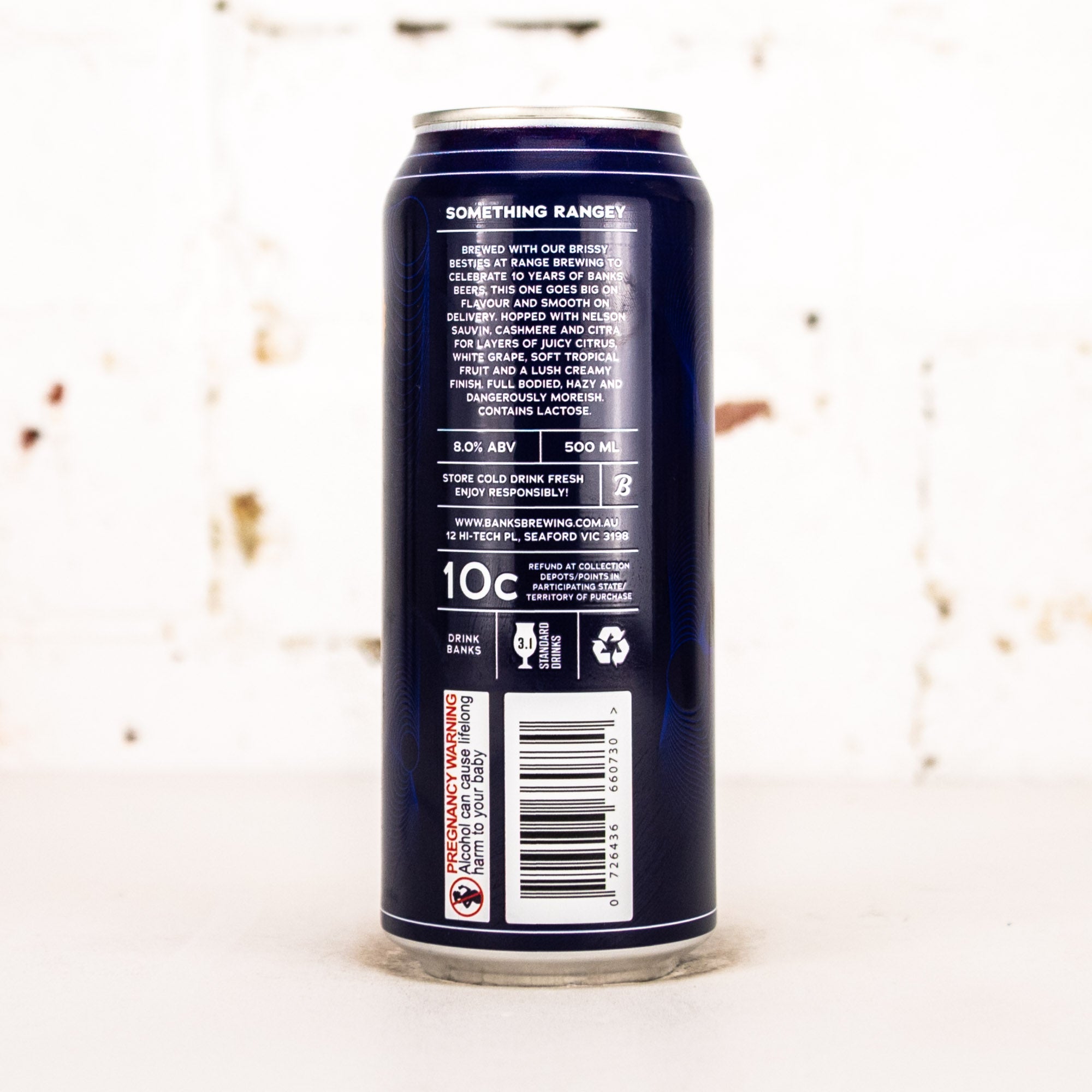 Banks x Range - 'Something Rangey' Oat Cream DIPA
