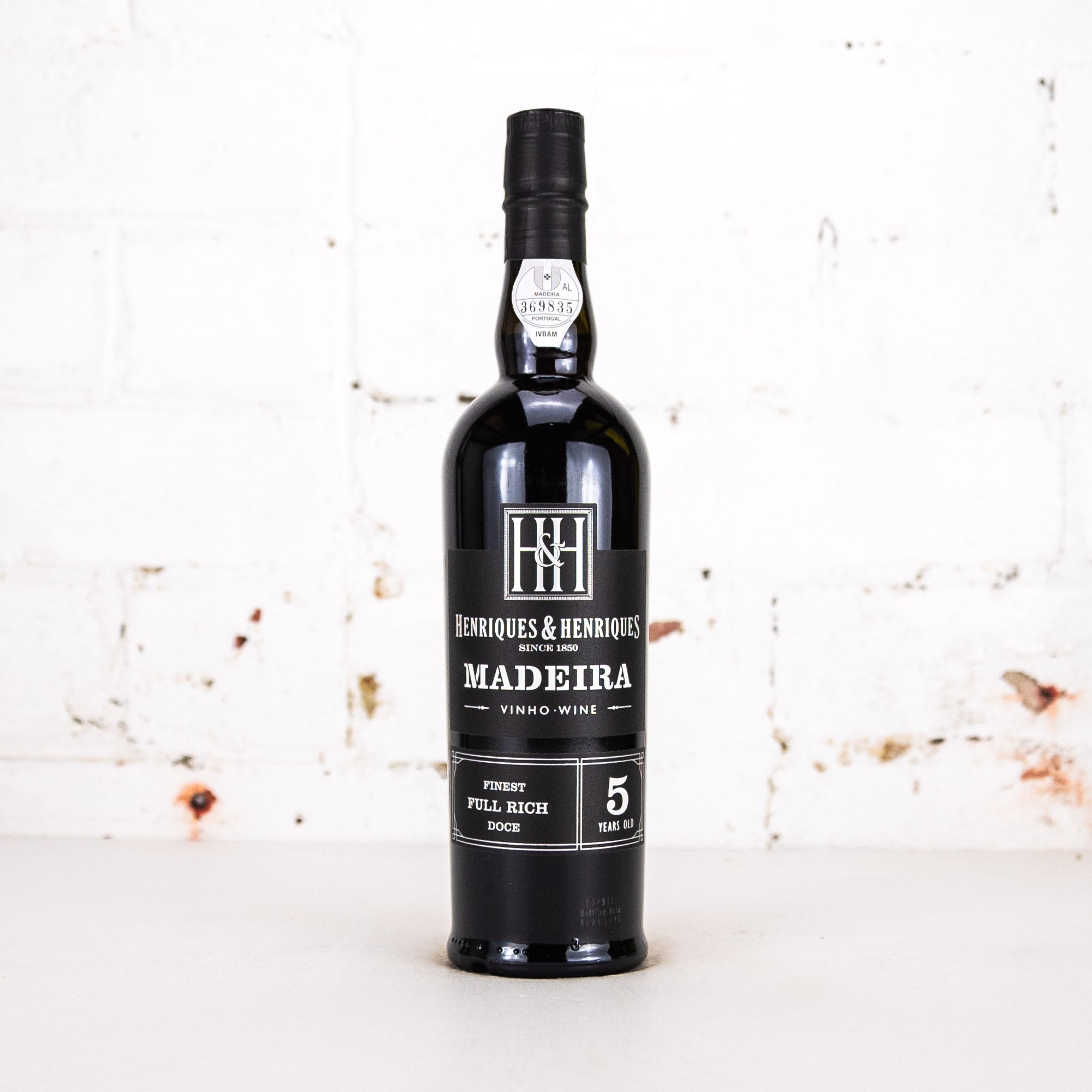 Henriques & Henriques - Finest Full Rich 5YO Madeira 500ml