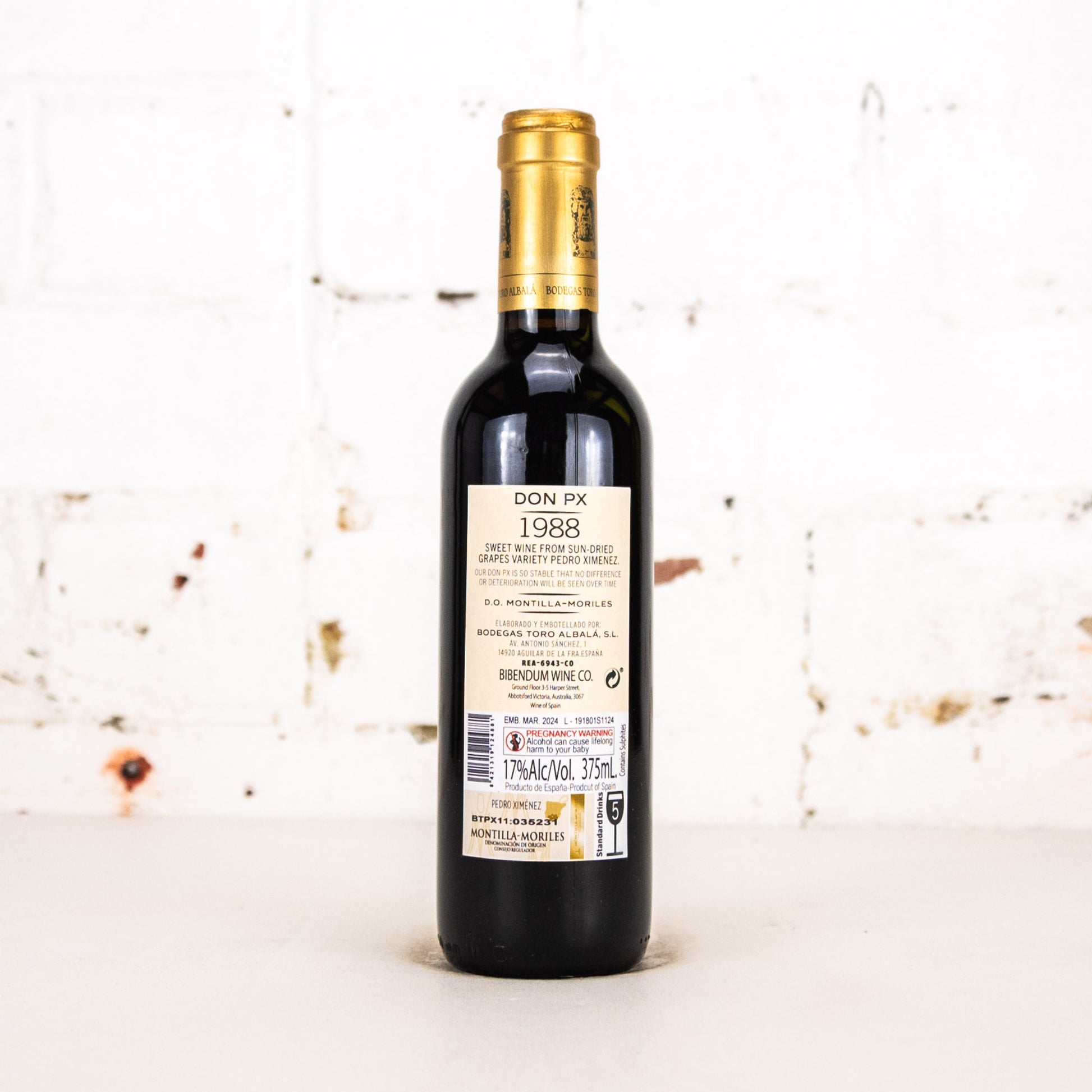 Toro Albala - Don PX Gran Reserva 1988 375ml