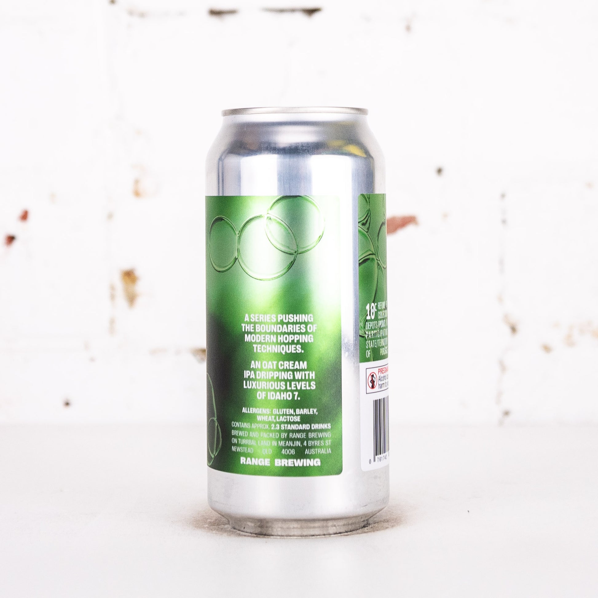 Range - Floating on Green Idaho 7 Oat Cream IPA