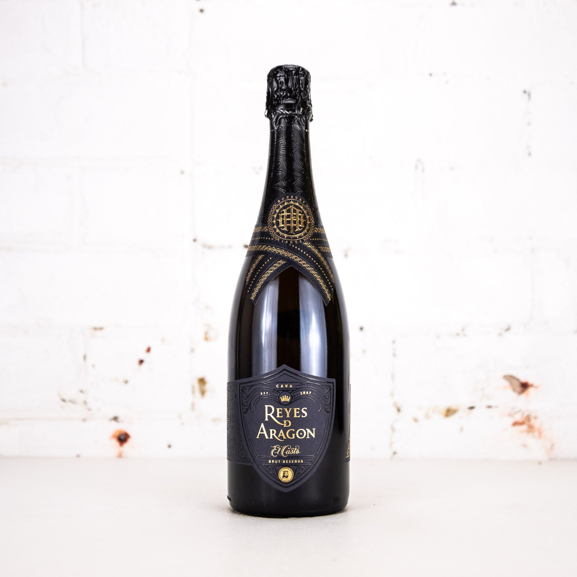 Reyes de Aragon - El Casto Cava Brut Reserva 750ml