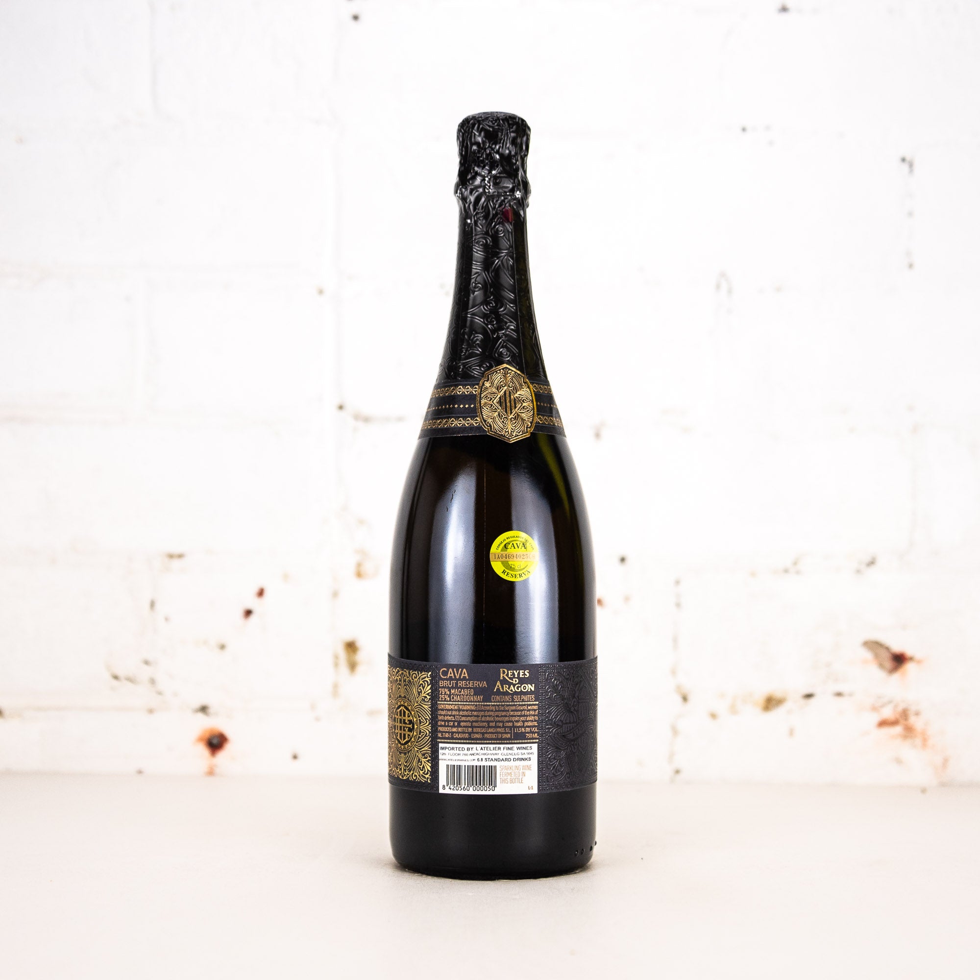 Reyes de Aragon - El Casto Cava Brut Reserva 750ml