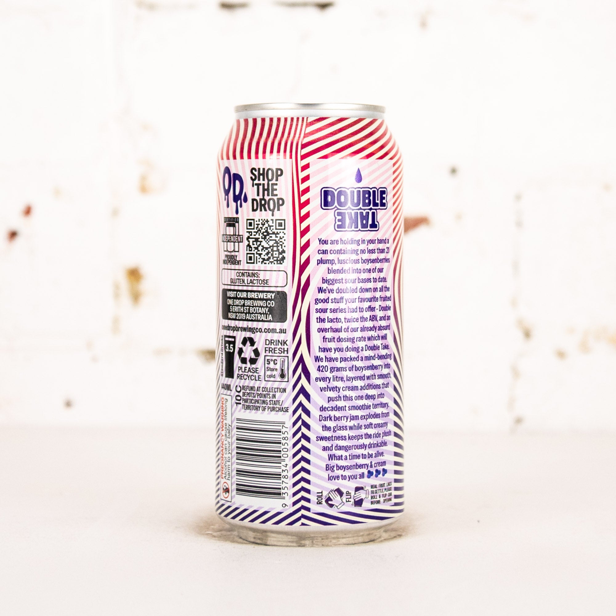 One Drop - Double Take Boysenberry & Cream Imperial Sour
