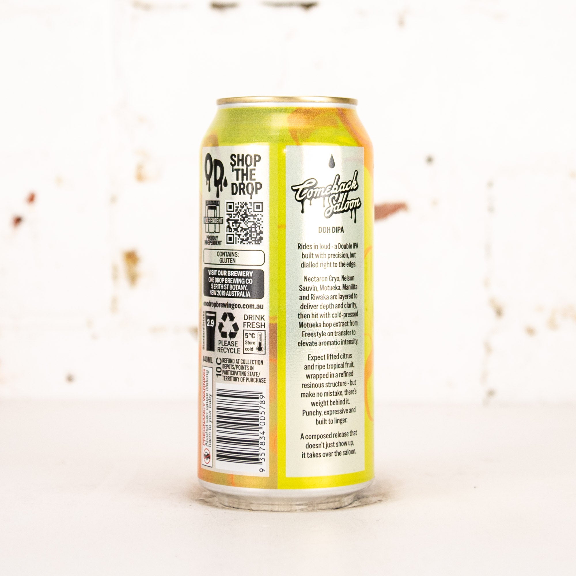 One Drop - Comeback Saloon DDH DIPA
