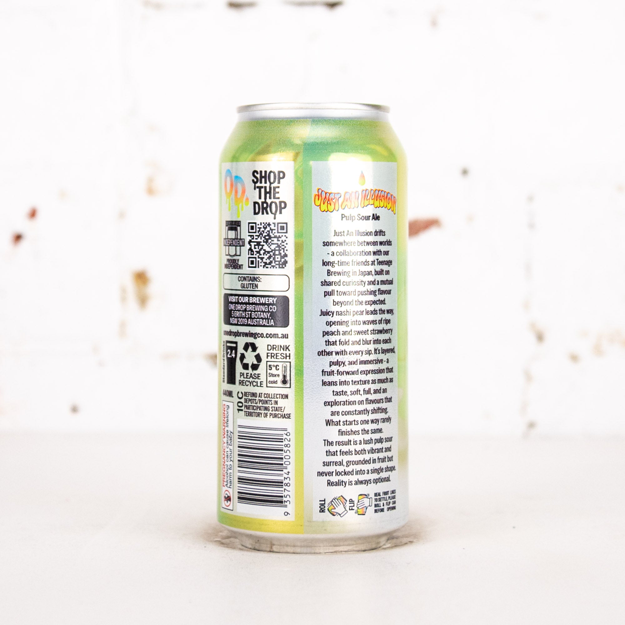 One Drop x Teenage Brewing - 'Just An Illusion' Fruited Sour