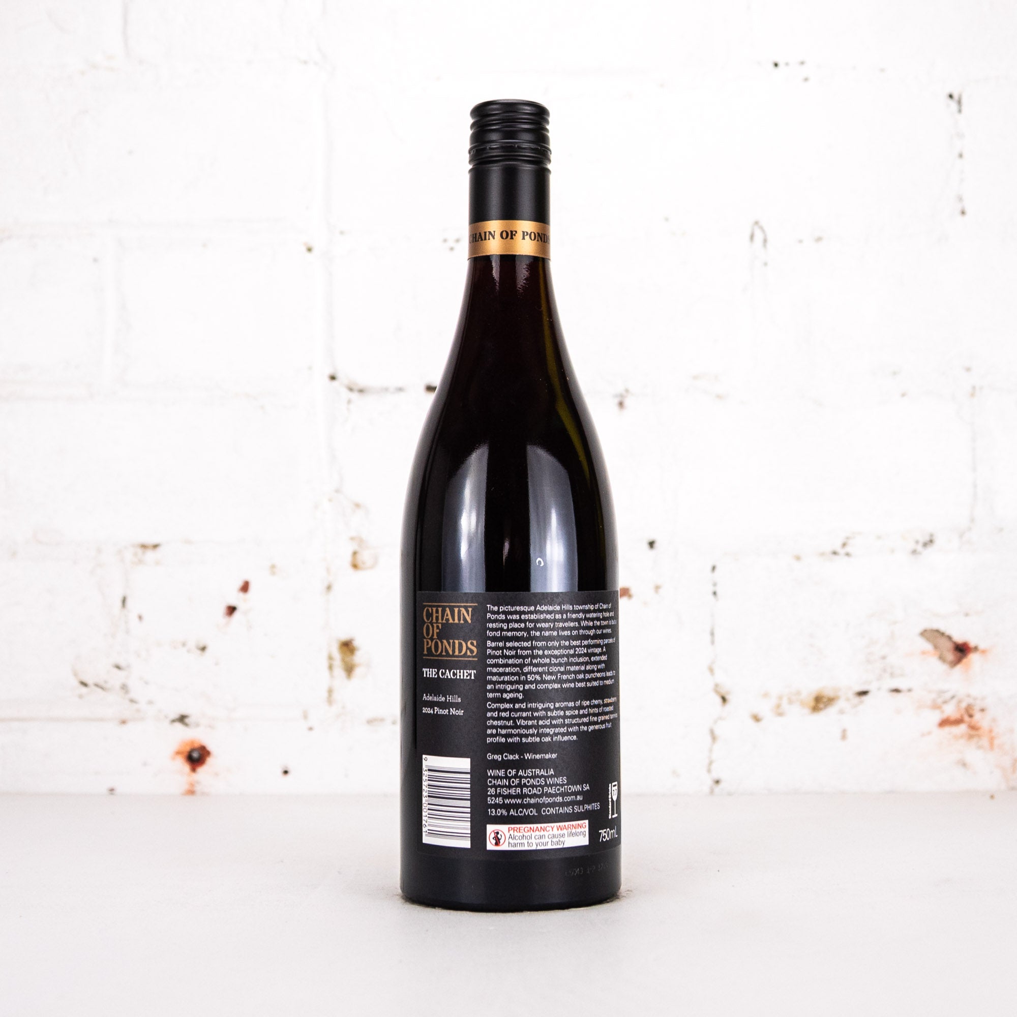 Chain of Ponds - The Cachet Pinot Noir 2024 750ml