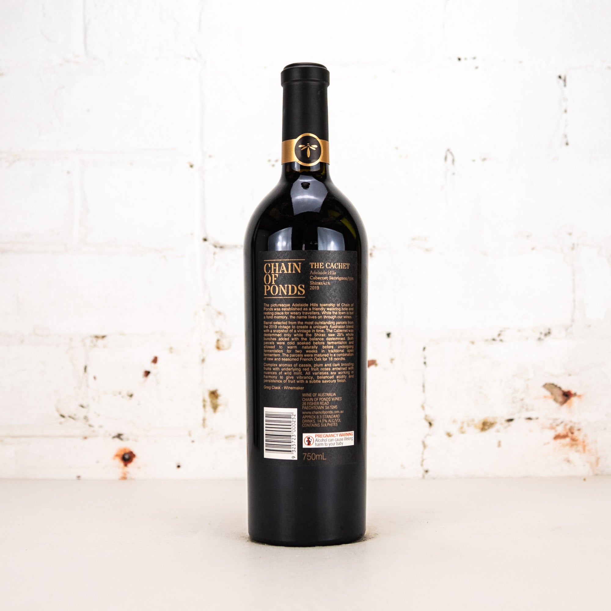 Chain of Ponds - The Cachet Shiraz Cabernet 2019 750ml