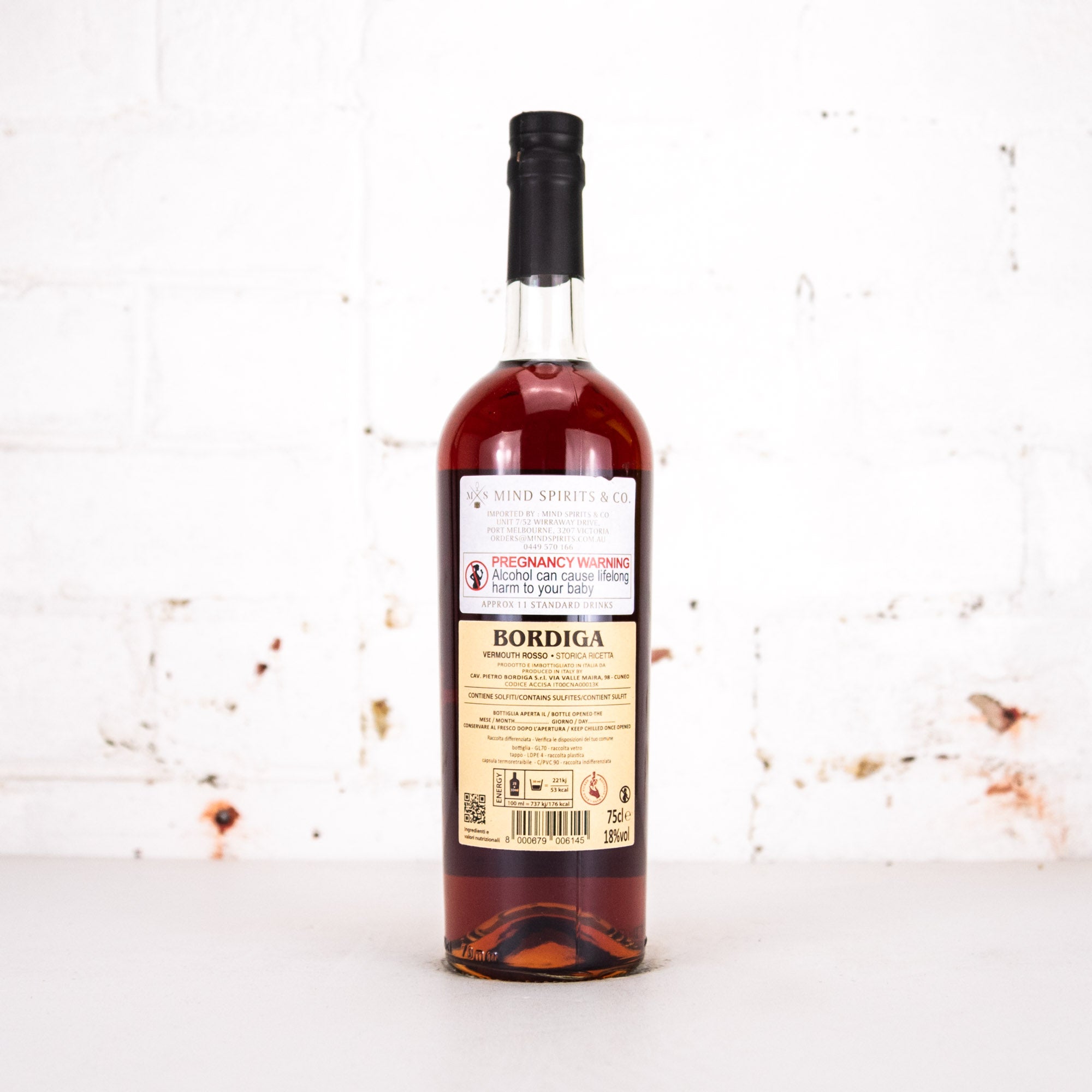 Bordiga - Rosso Vermouth di Torino 750ml