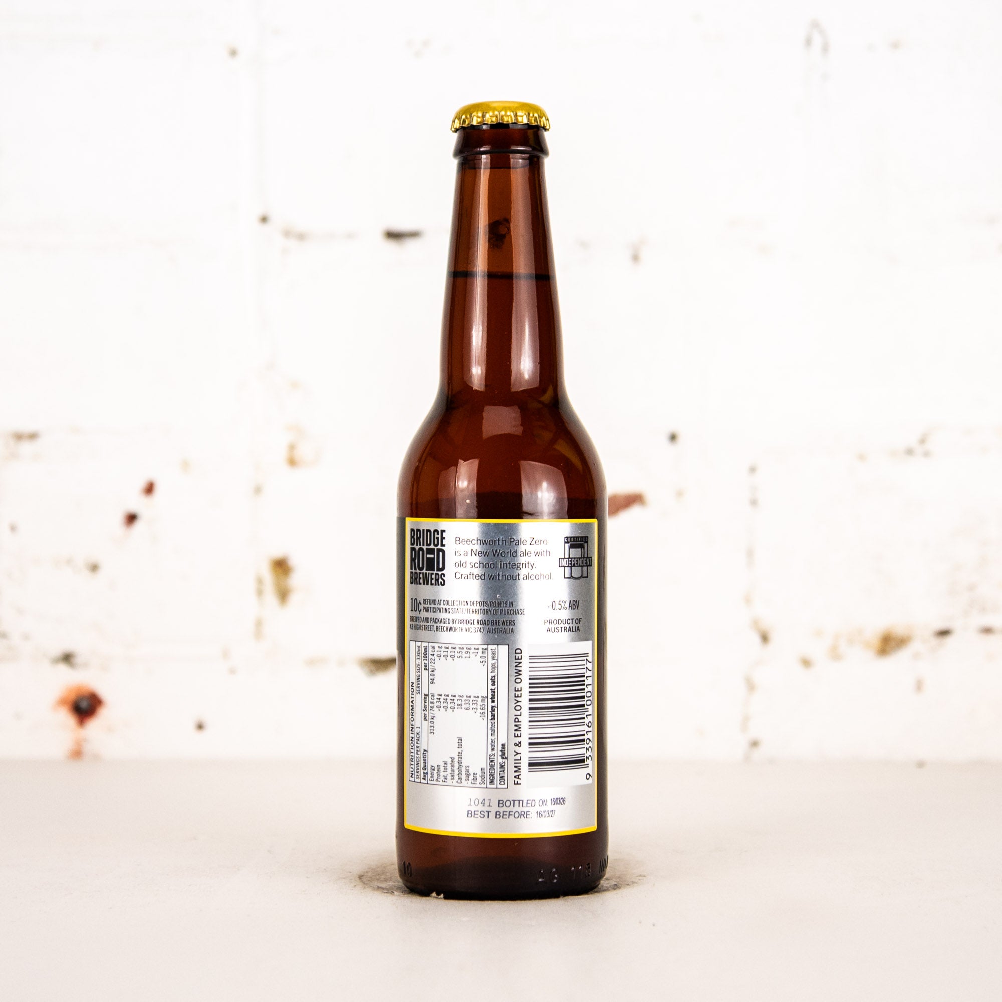 Bridge Road - Beechworth Pale Zero 330ml
