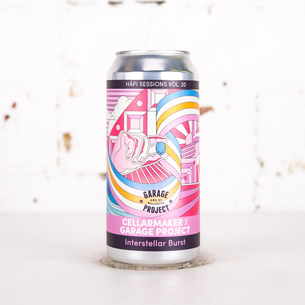 Garage Project x Cellarmaker - 'Hapi Sessions Vol 20: Interstellar Burst' West Coast Cold IPA
