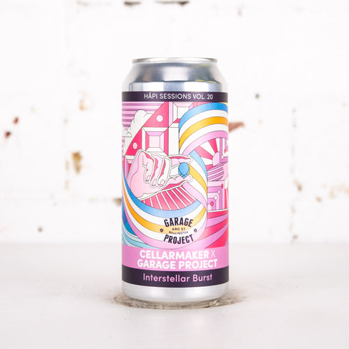 Garage Project x Cellarmaker - 'Hapi Sessions Vol 20: Interstellar Burst' West Coast Cold IPA
