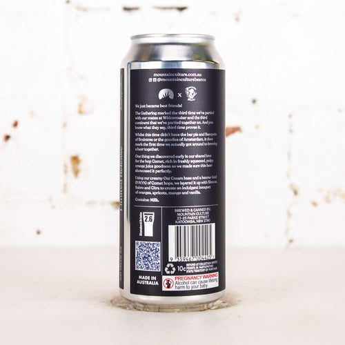 Mountain Culture x Widowmaker - 'Hills To Mountains' Oat Cream IPA