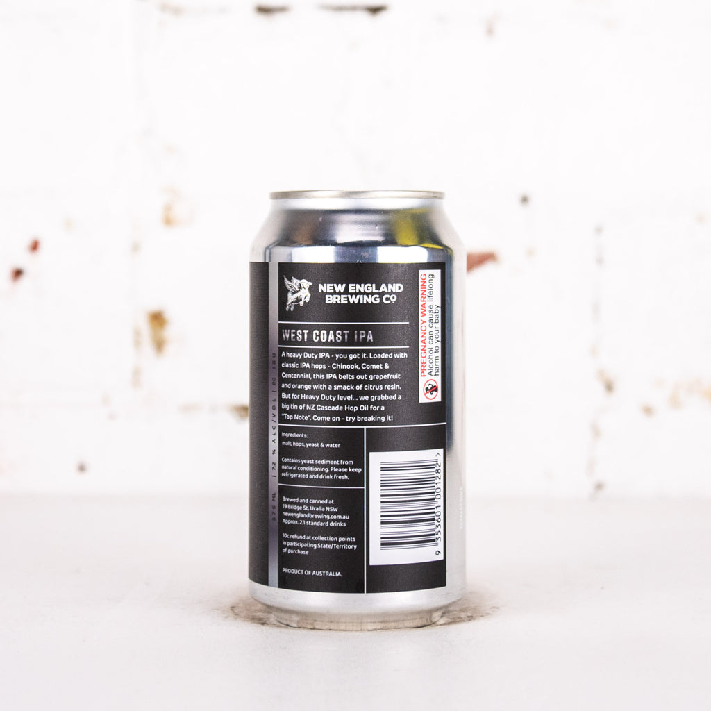 New England - Heavy Duty 7.2 West Coast IPA