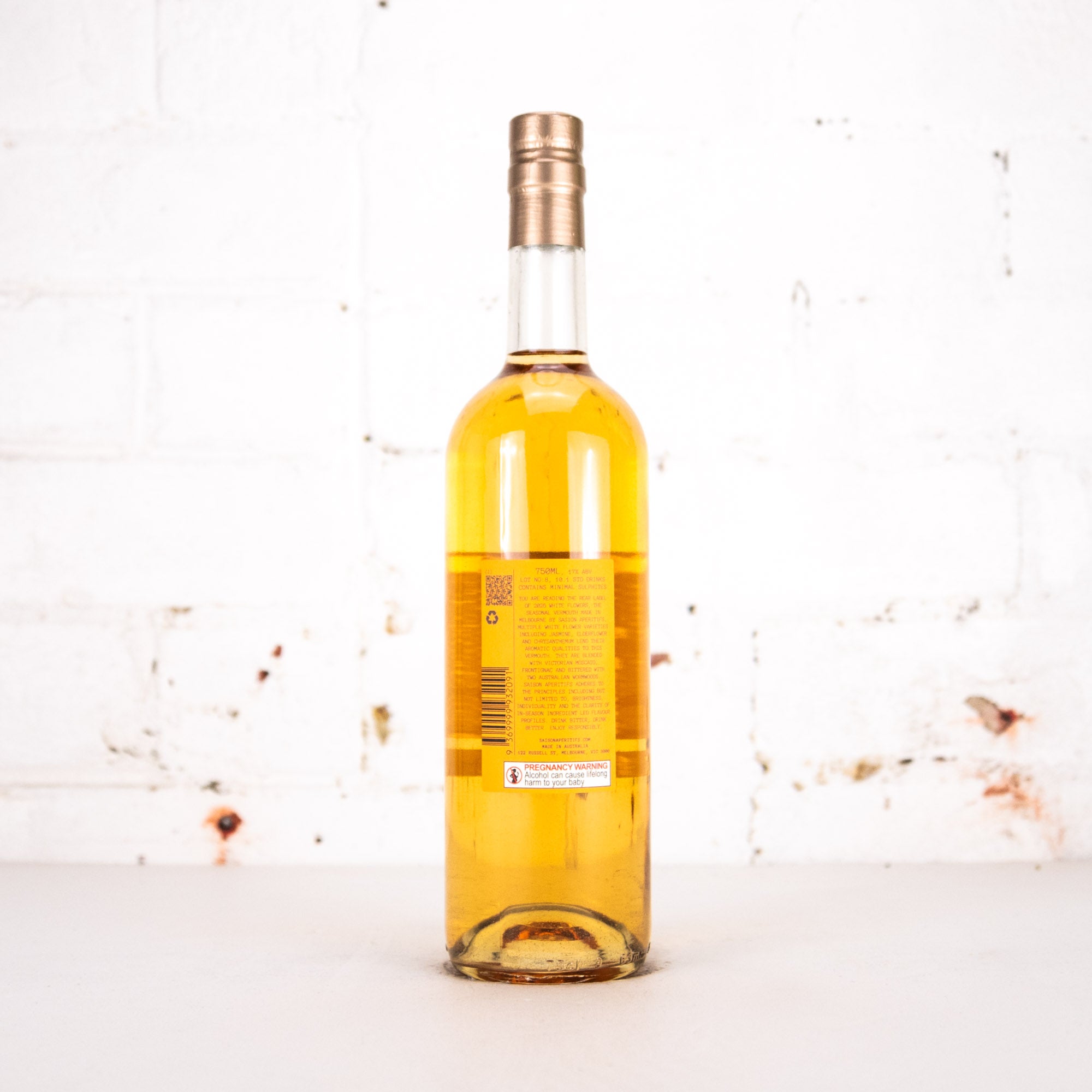 Saison Aperitifs - White Flowers Vermouth 750ml