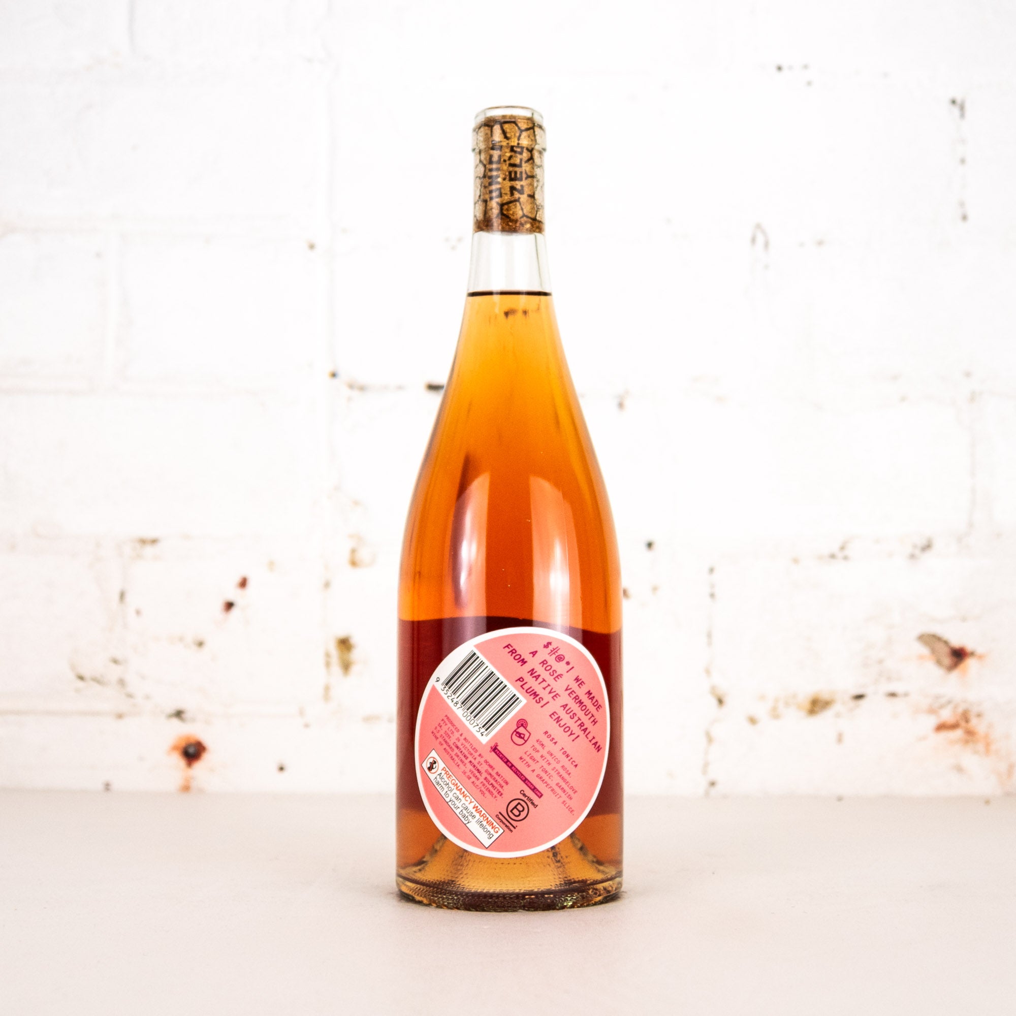 Unico Zelo - Rosa Vermouth 750ml