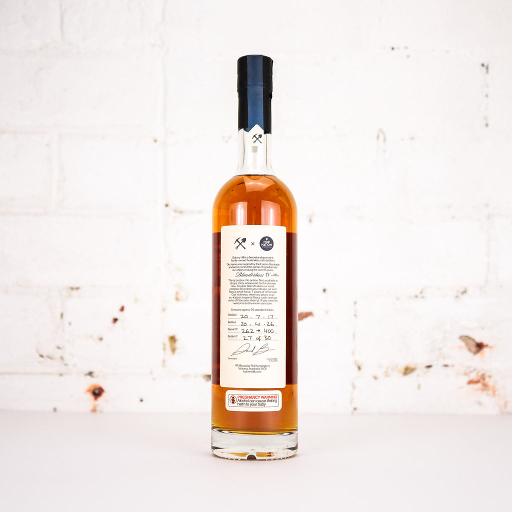 Bakery Hill x Hop Nation - Blunderbuss 4th Edition (2026) Cask Strength [Carwyn Exclusive] 500ml