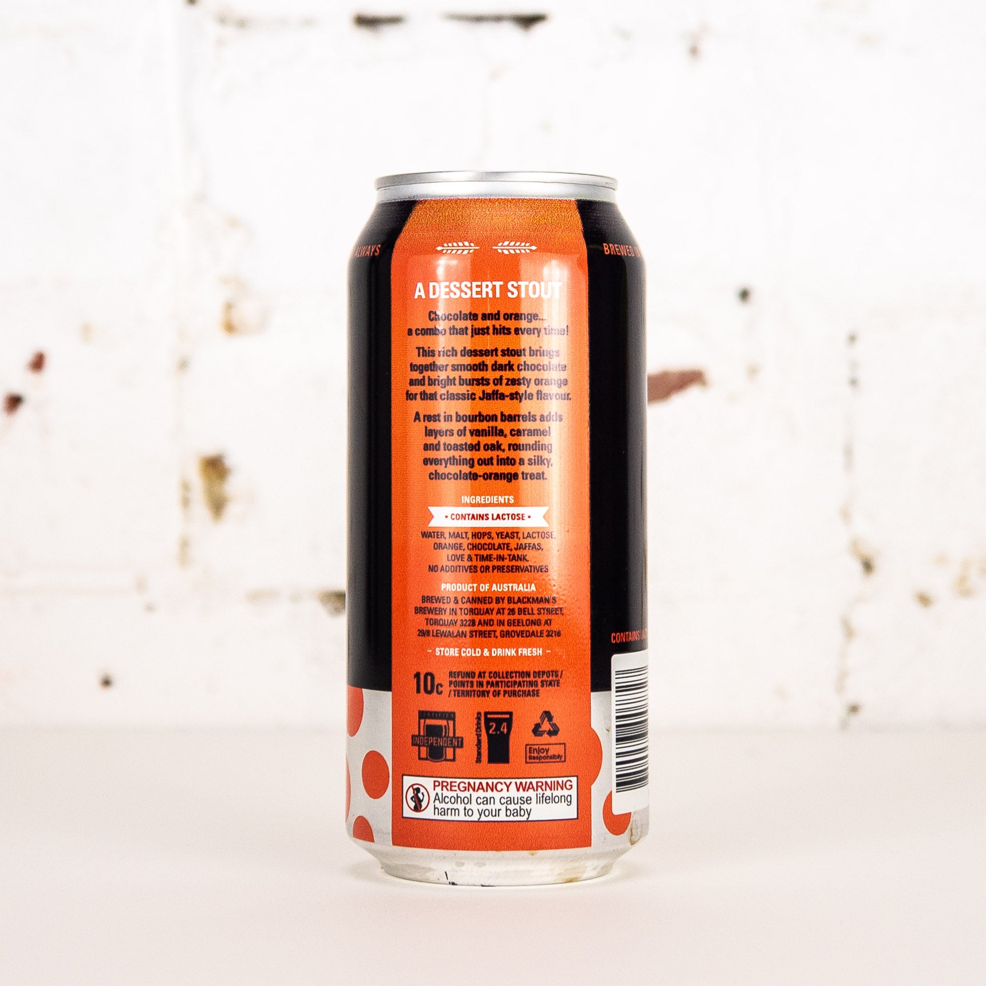 Blackman's - Jaffa Choc-Orange BBA Stout