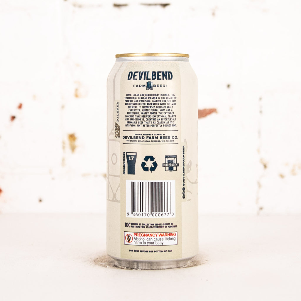Devilbend x The Mill - '120 Day Pilsner'